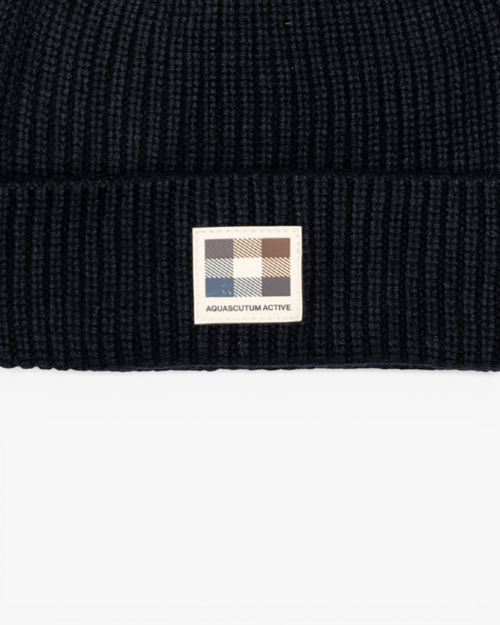Berretto Aquascutum Active RUBBER PATCH BEANIE