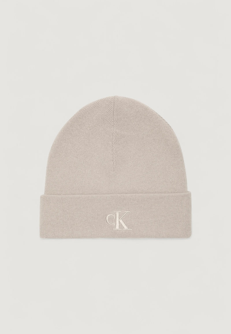 Cap Calvin Klein CK FINE RIB BEANIE