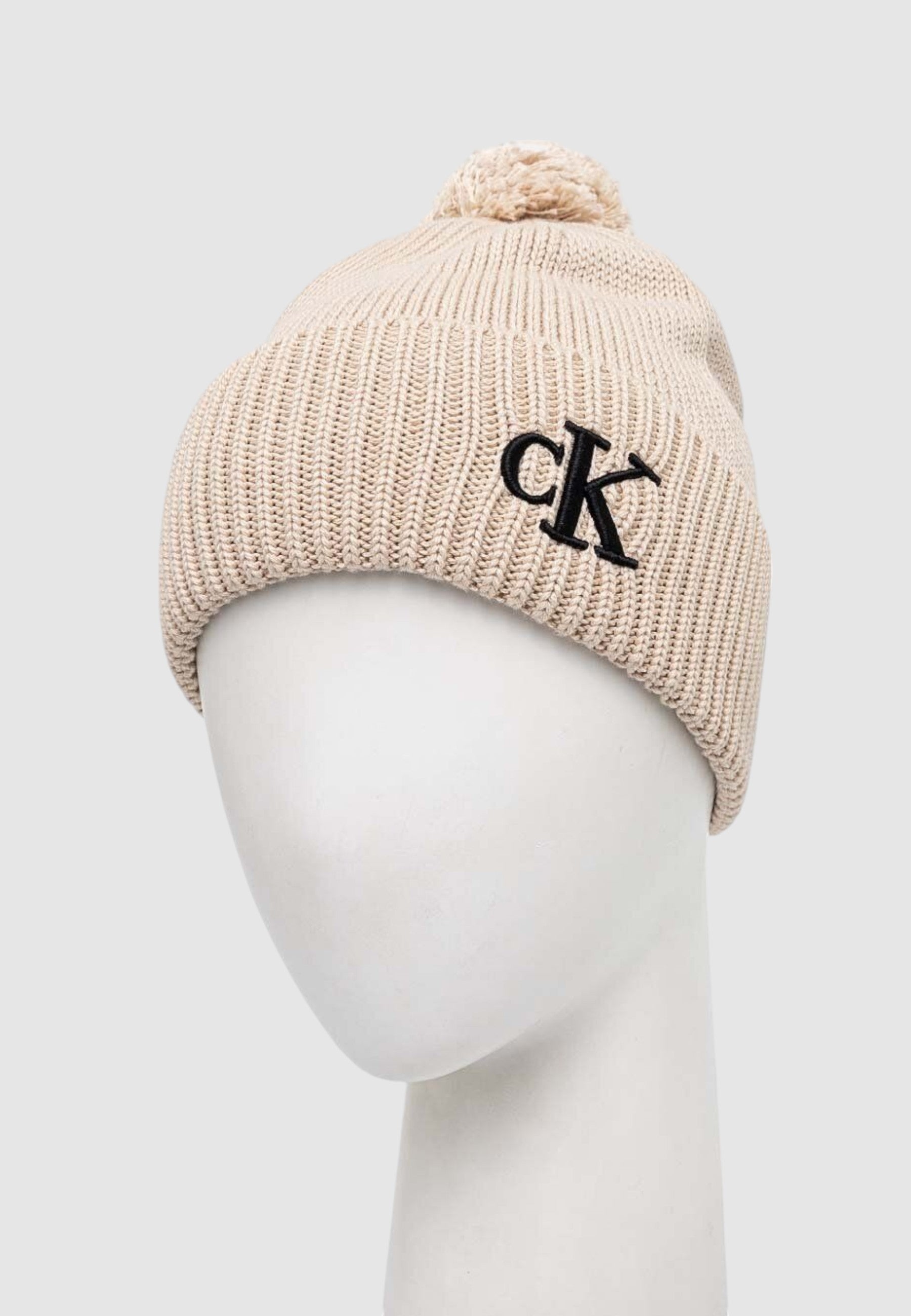 Berretto Calvin Klein SEASONAL POM POM BEANIE