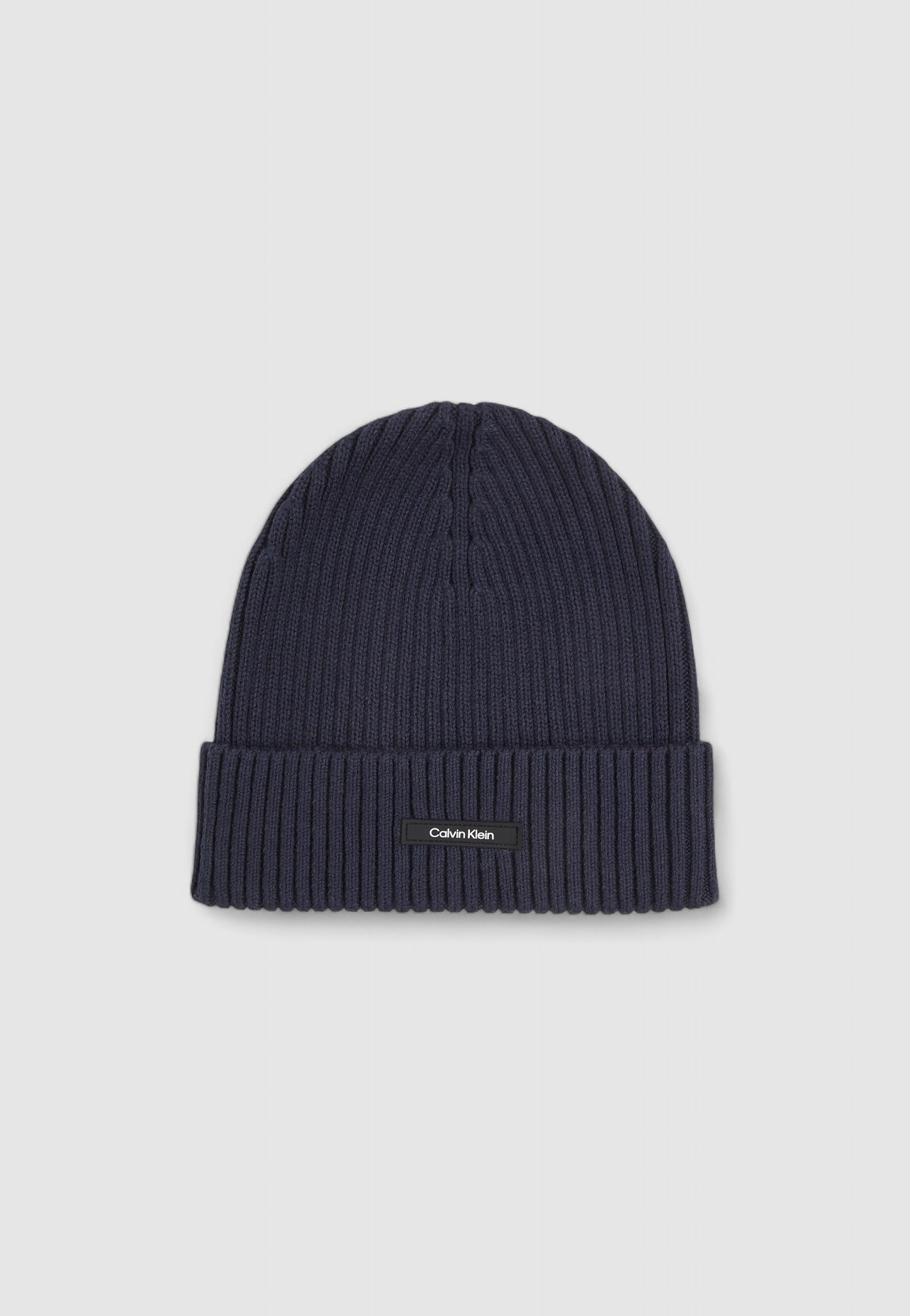 Berretto Calvin Klein CLASSIC COTTON RIB BEANIE