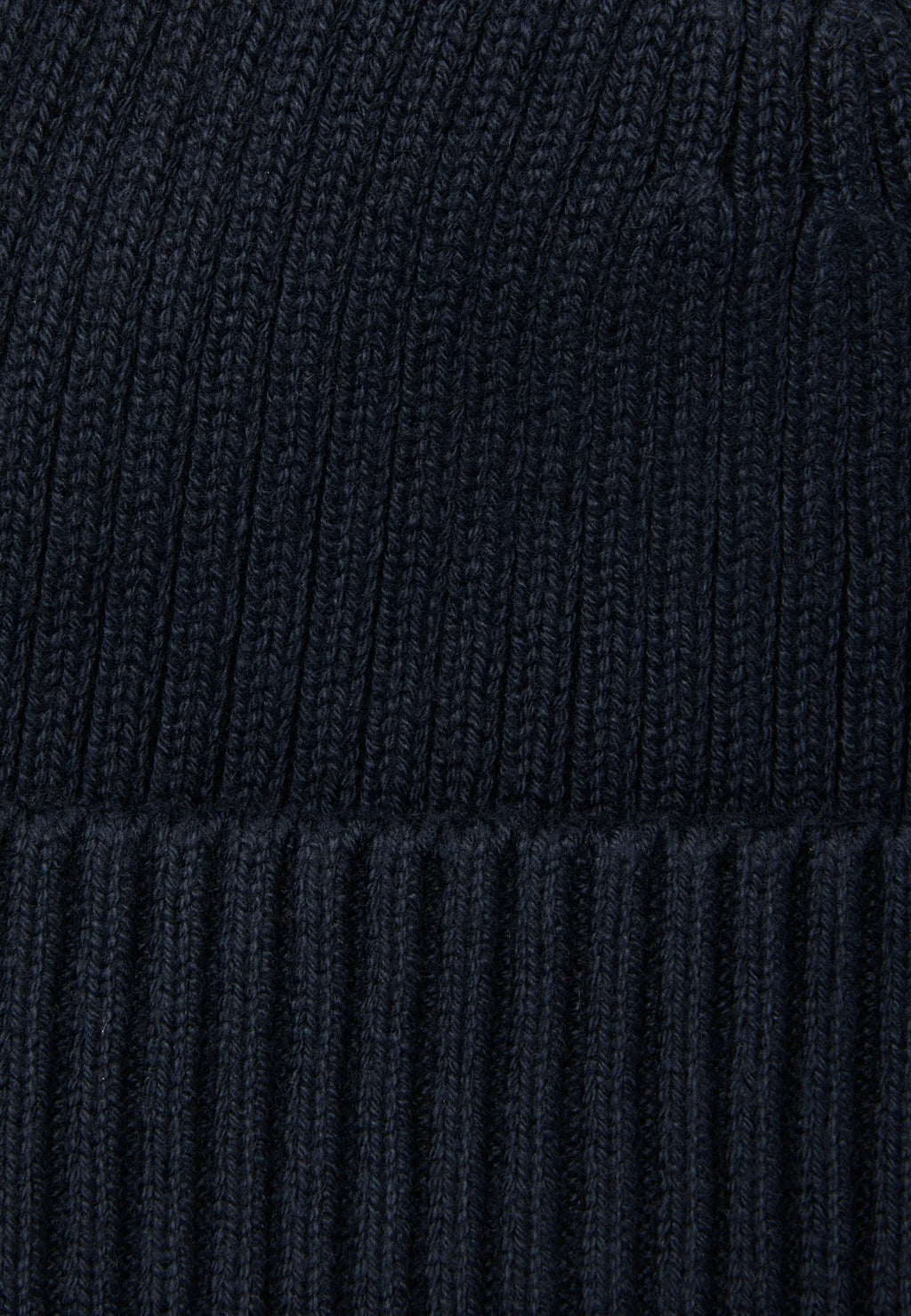 Cap Calvin Klein PATCH CHUNKY RIB COTTON BEANIE