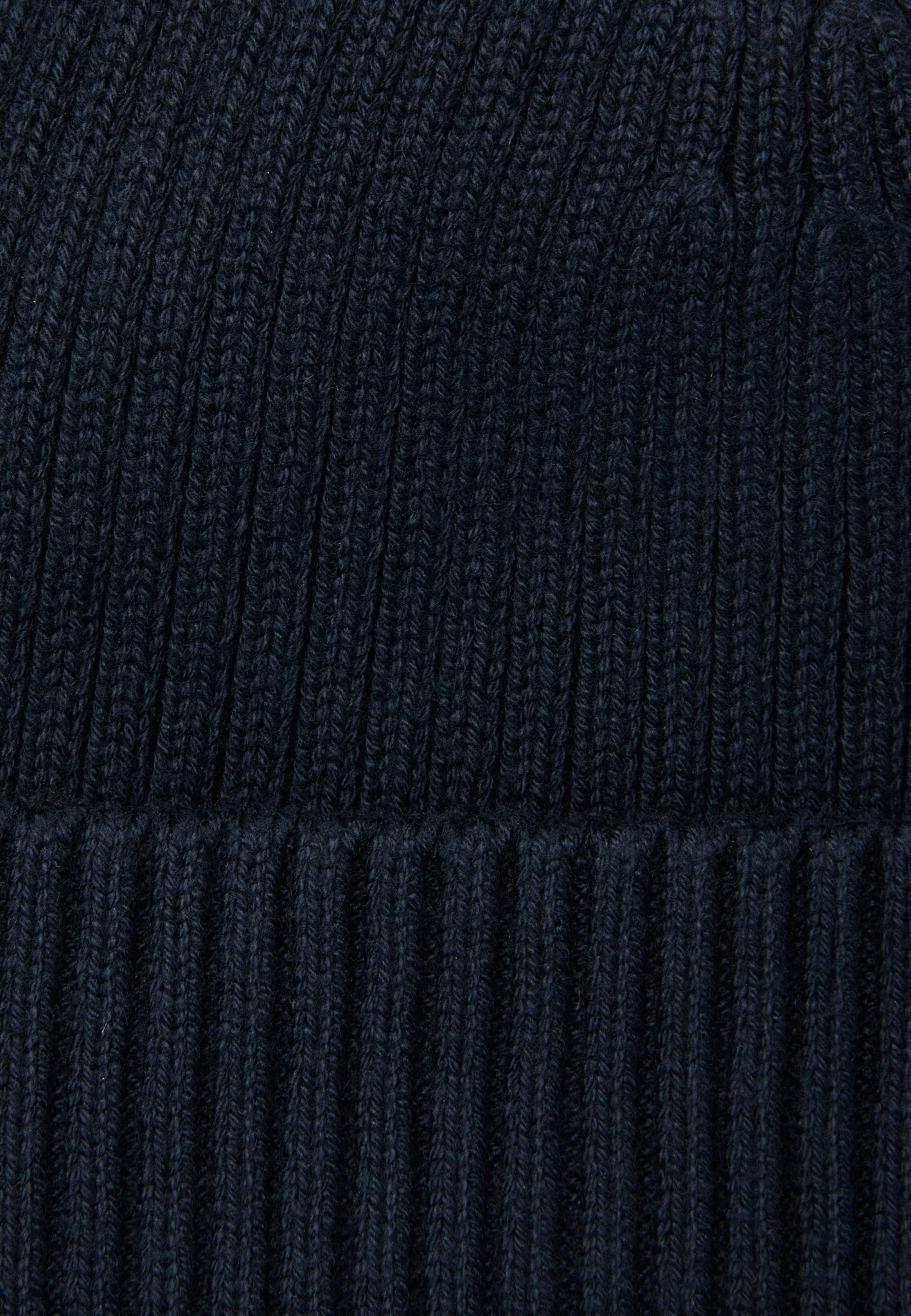 Cap Calvin Klein PATCH CHUNKY RIB COTTON BEANIE