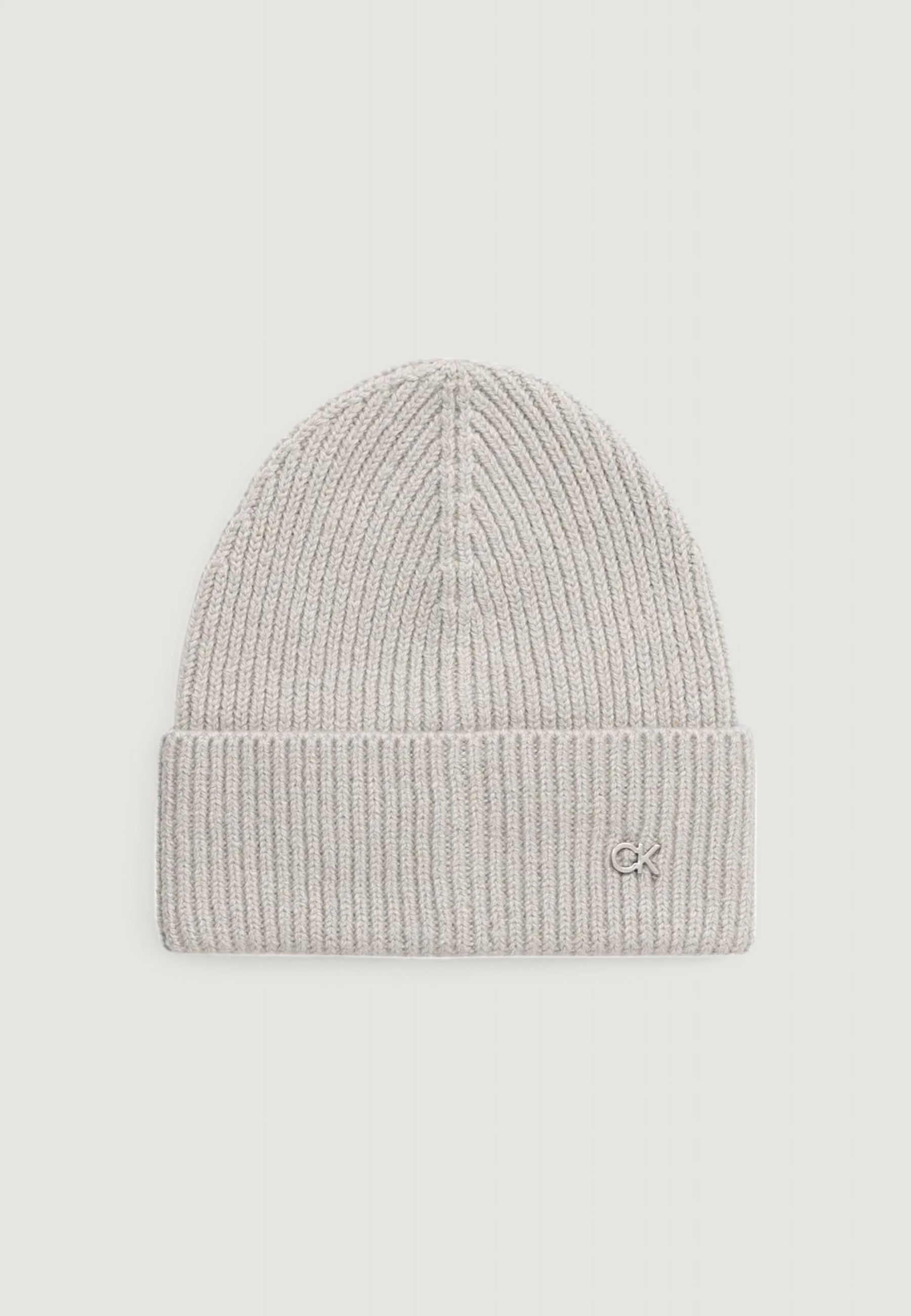 Berretto Calvin Klein CK METAL CHUNKY RIB BEANIE