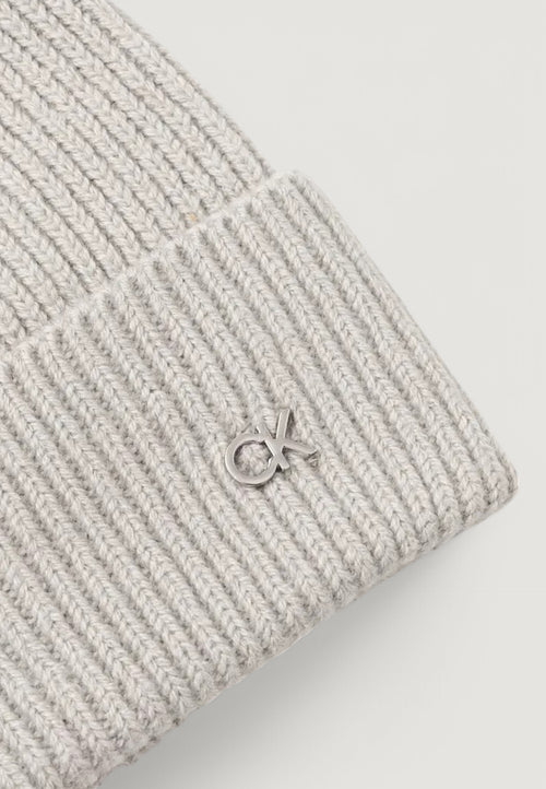 Berretto Calvin Klein CK METAL CHUNKY RIB BEANIE