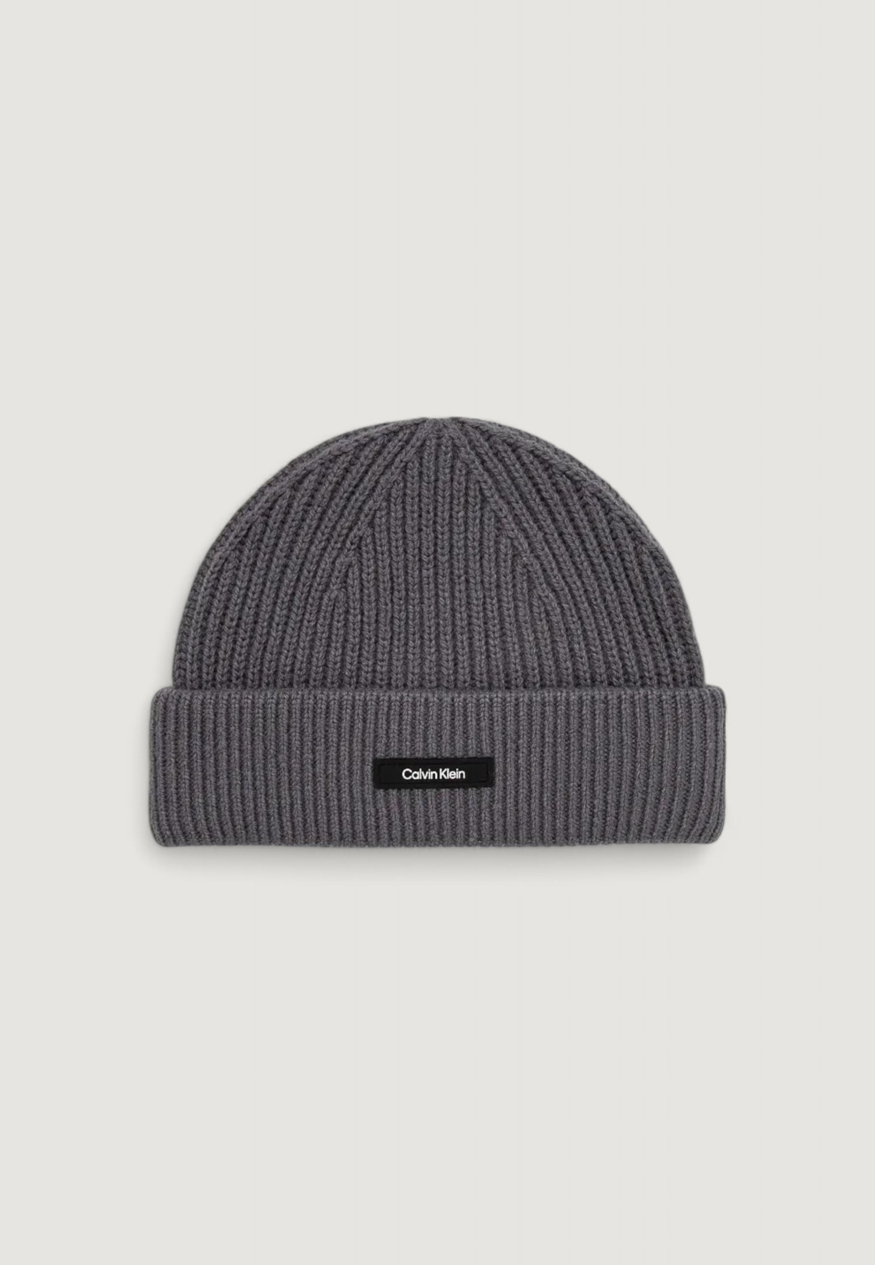 Berretto Calvin Klein CLASSIC COTTON RIB BEANIE