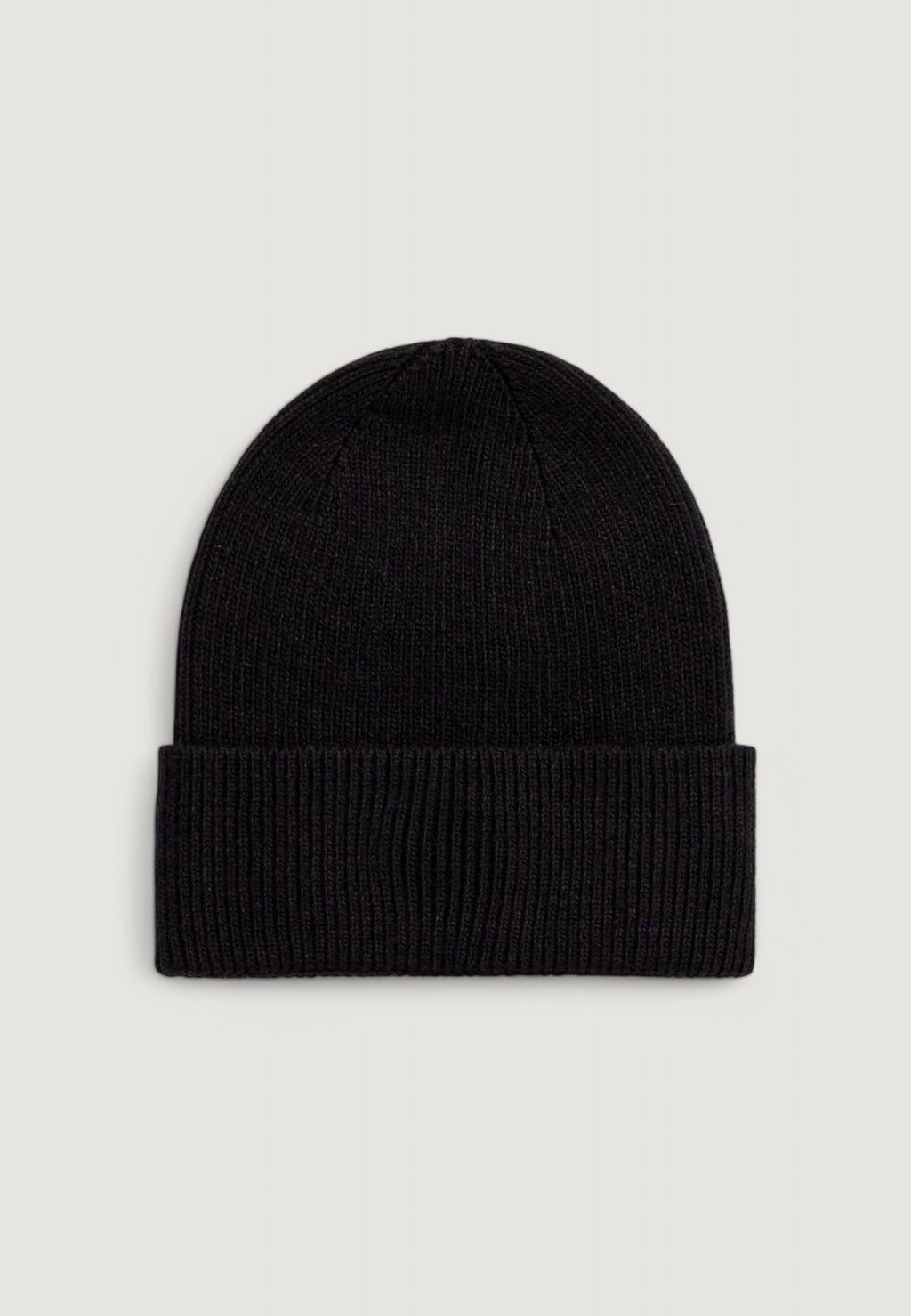 Berretto Calvin Klein CK EMBROIDERY FINE RIB BEANIE