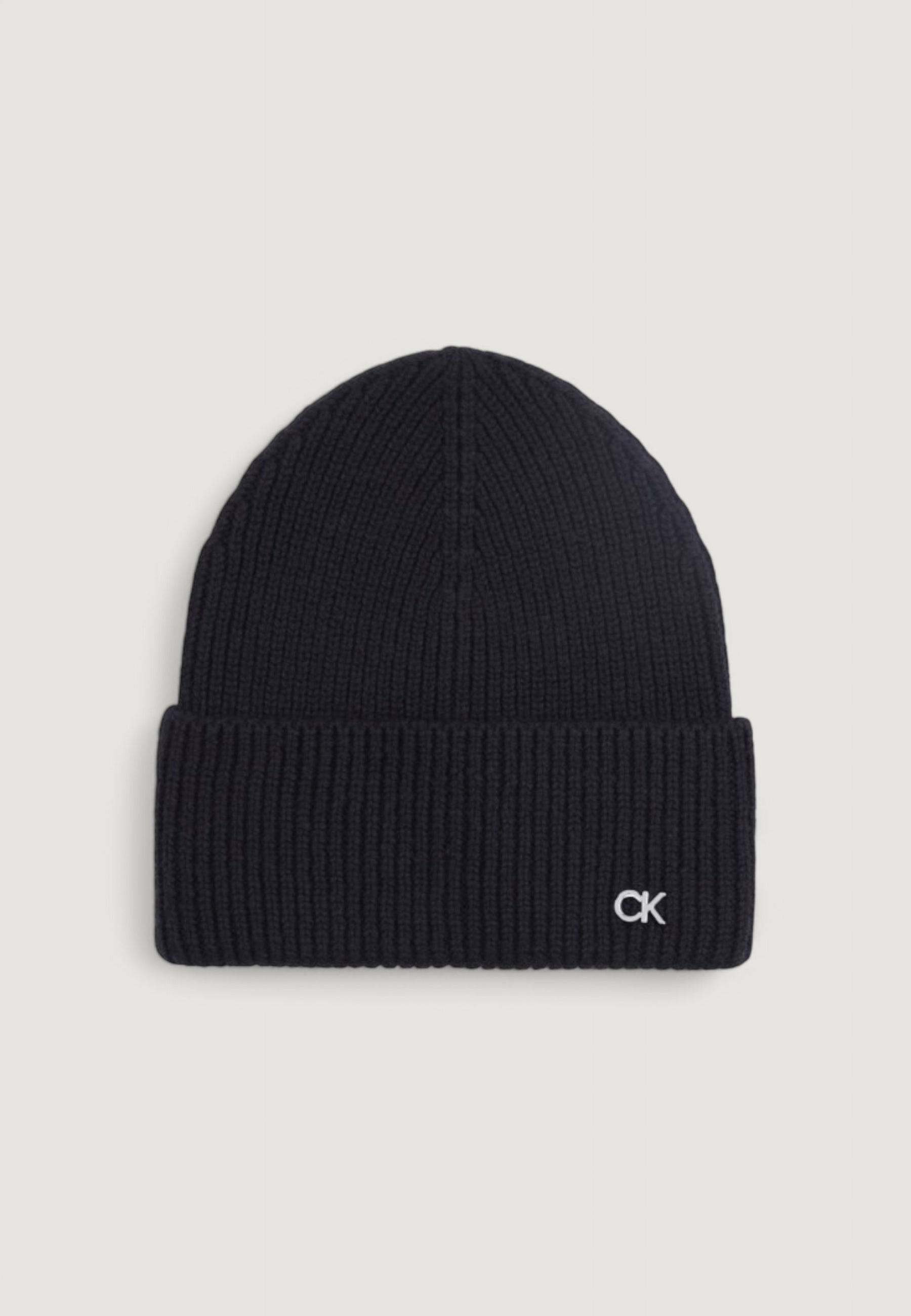 Berretto Calvin Klein CK METAL CHUNKY RIB BEANIE