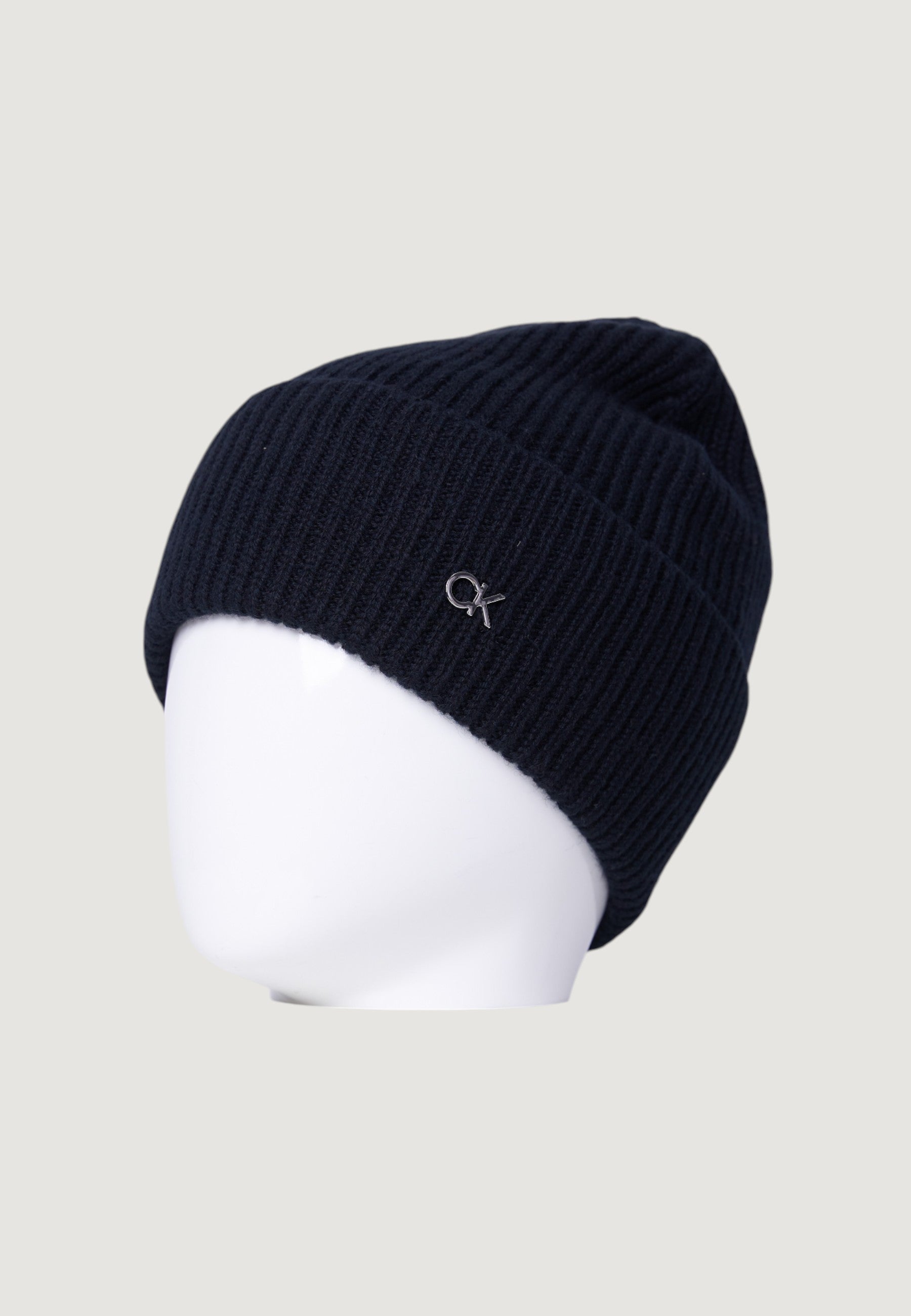 Berretto Calvin Klein CK METAL CHUNKY RIB BEANIE