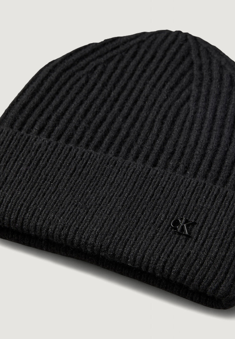 Berretto Calvin Klein CK METAL WOOL BEANIE