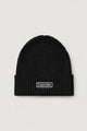 Cap Calvin Klein PATCH CHUNKY RIB COTTON BEANIE