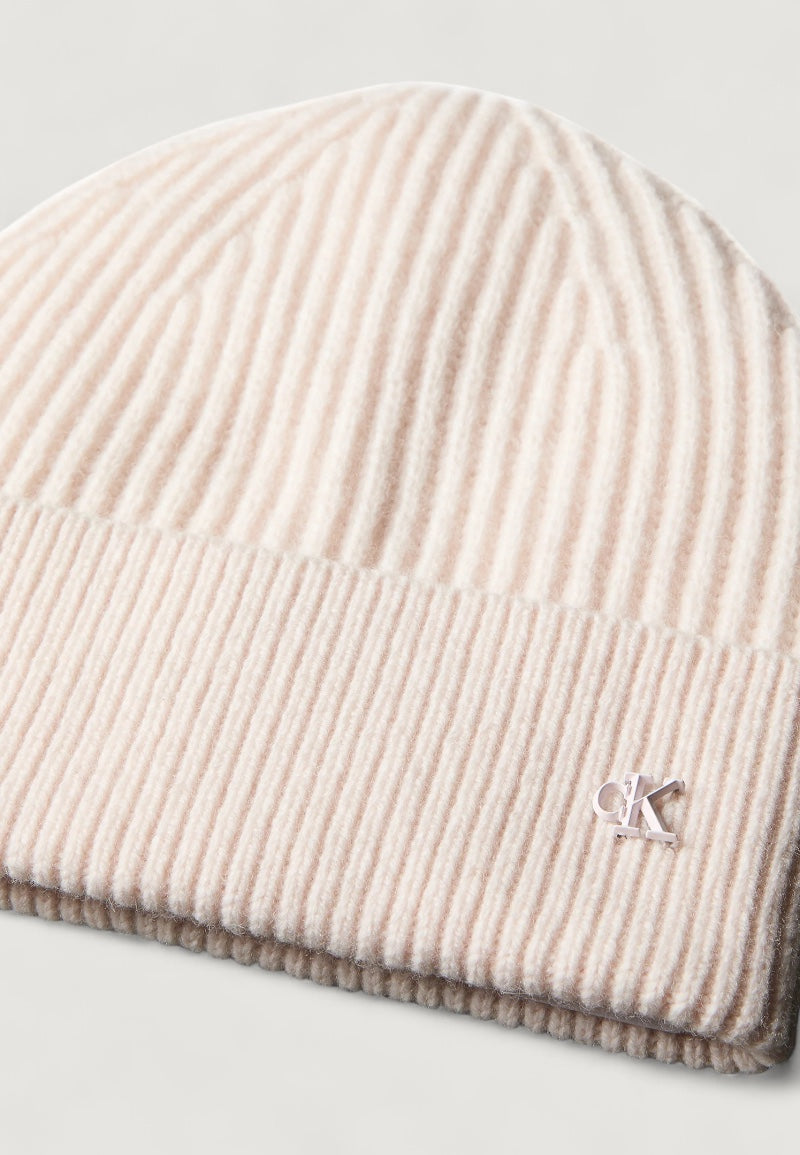 Cap Calvin Klein CK METAL WOOL BEANIE