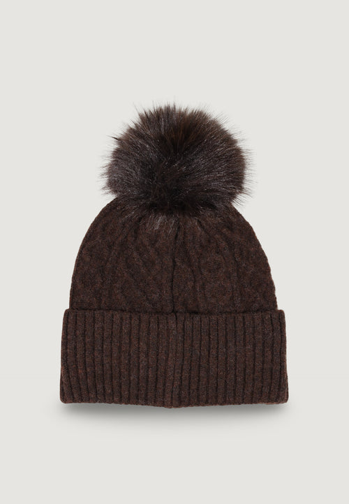 Berretto Pieces Pcavia Pompom Hood Bc