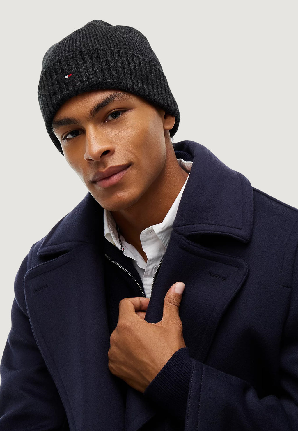 Berretto Tommy Hilfiger TH FLAG PIMA COTTON BEANIE