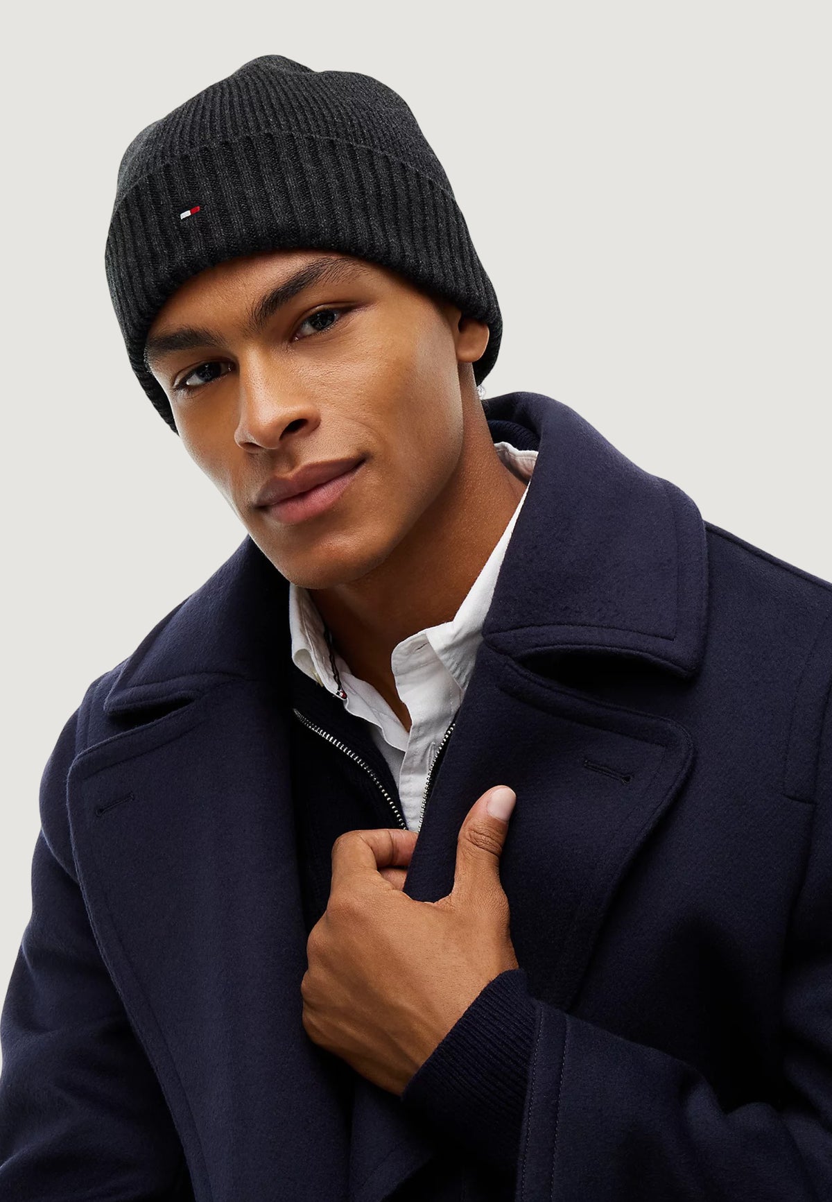 Berretto Tommy Hilfiger TH FLAG PIMA COTTON BEANIE