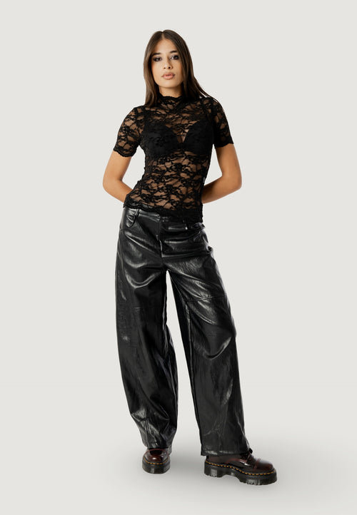 Blusa manica corta I am CLAUDIA LACE TOP