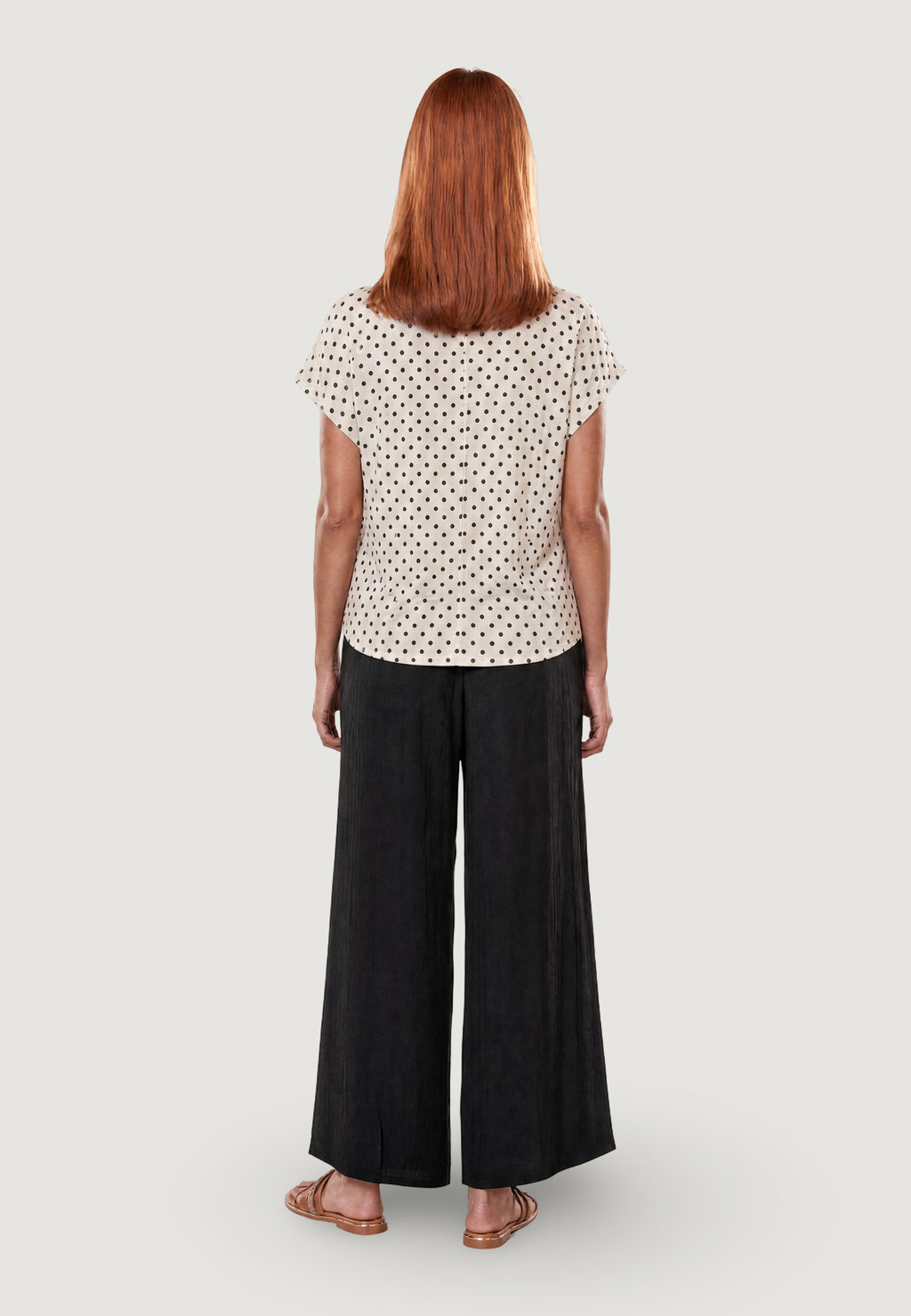 Short sleeves blouses Jacqueline de Yong JDYTROYA LIFE S/S TOP WVN DIA