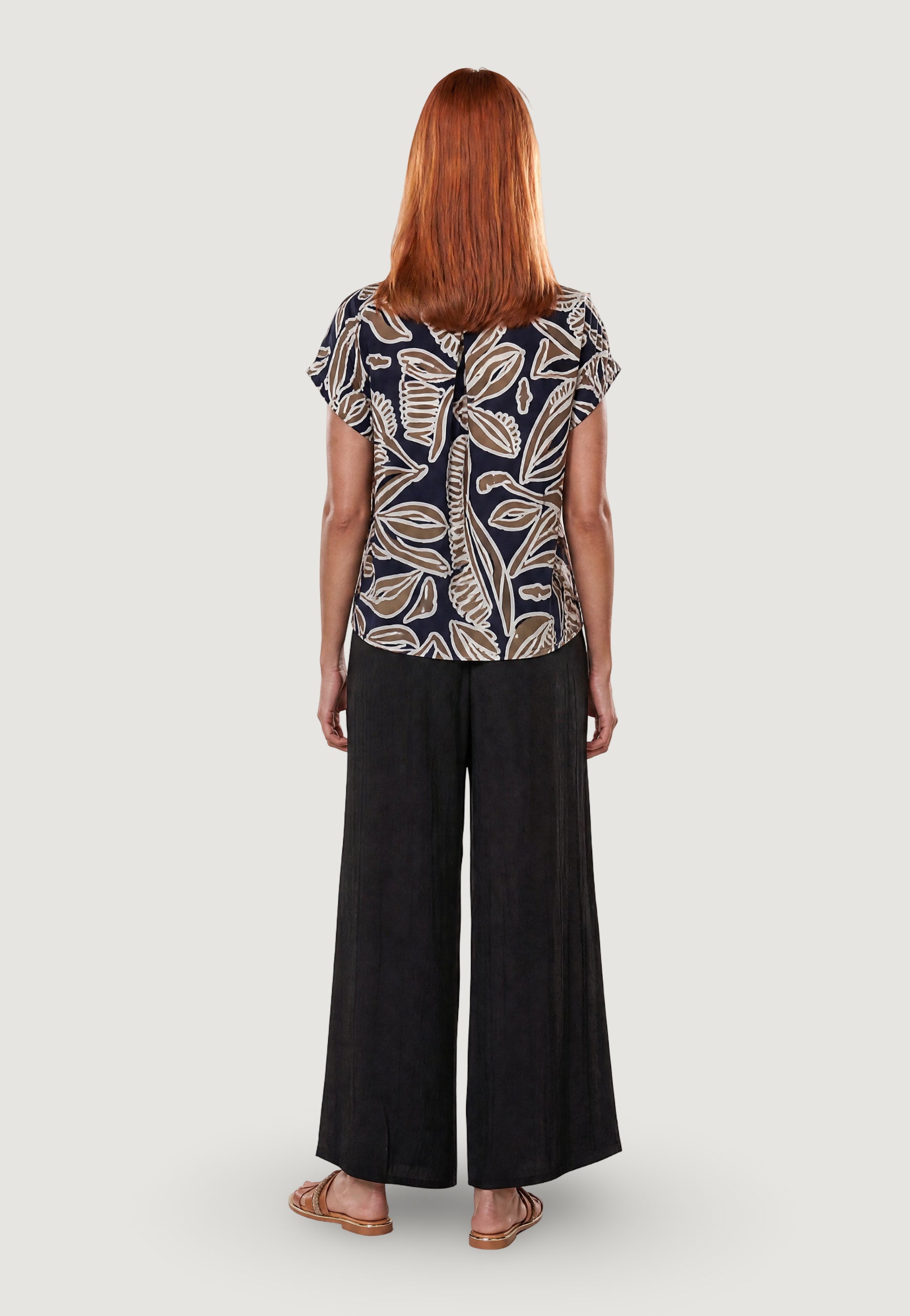 Short sleeves blouses Jacqueline de Yong JDYTROYA LIFE S/S TOP WVN DIA