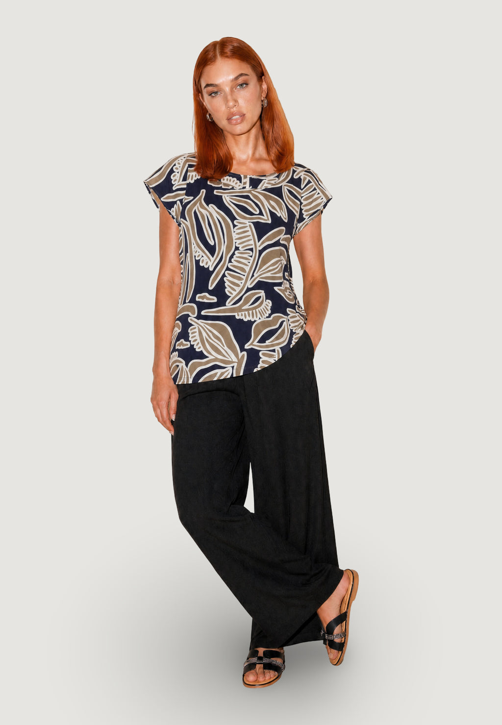 Short sleeves blouses Jacqueline de Yong JDYTROYA LIFE S/S TOP WVN DIA