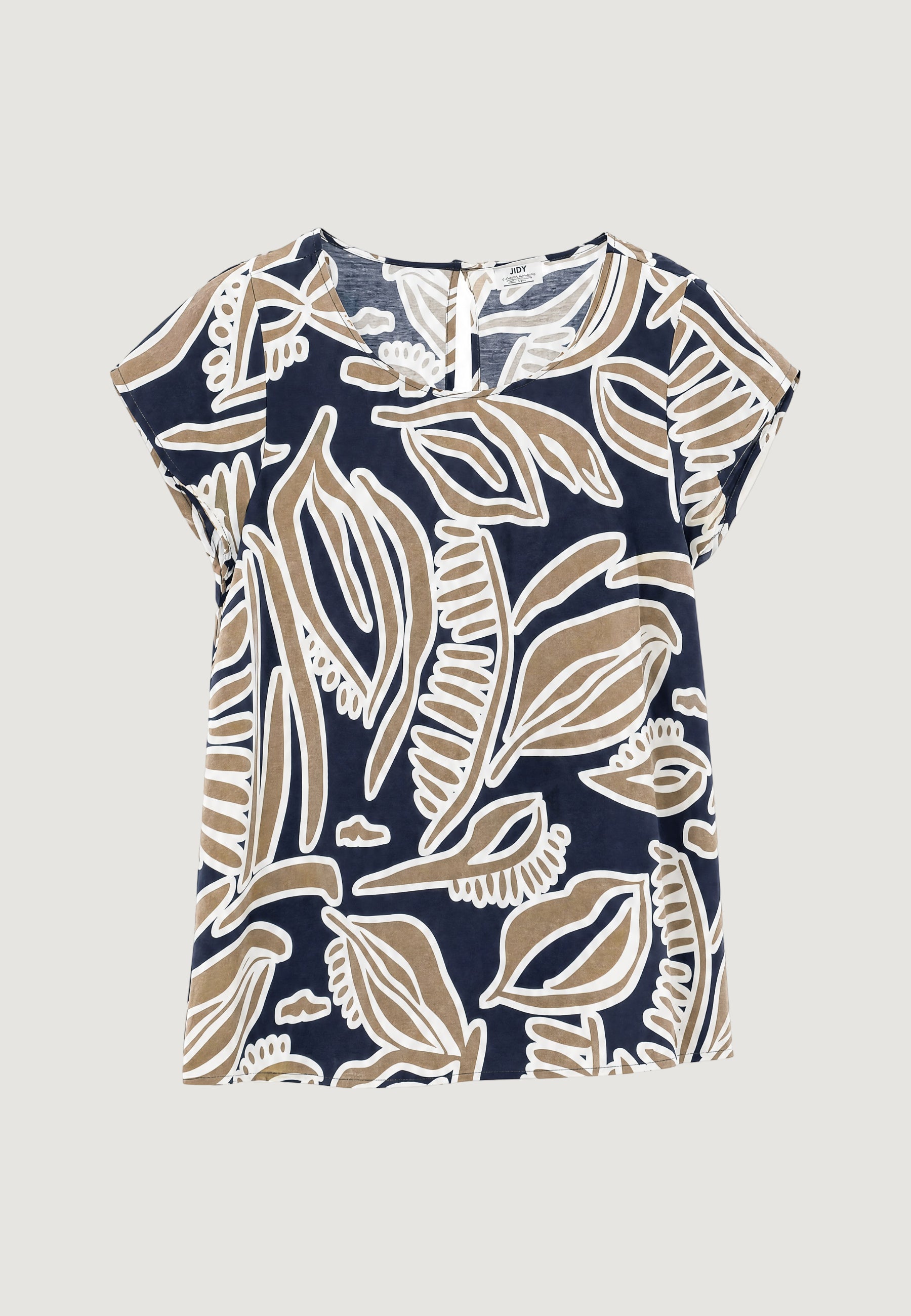 Short sleeves blouses Jacqueline de Yong JDYTROYA LIFE S/S TOP WVN DIA