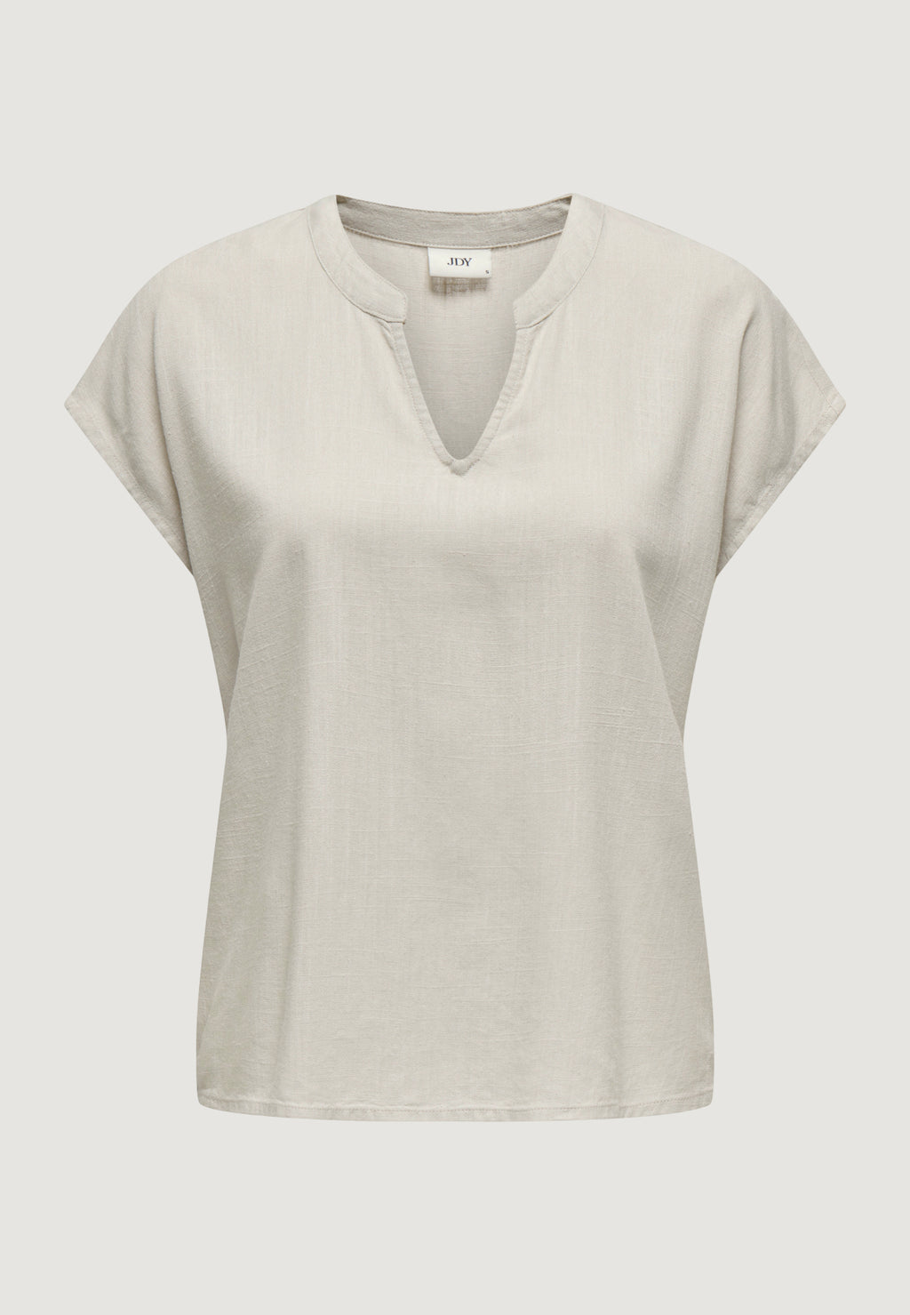 Short sleeves blouses Jacqueline de Yong Jdycaya Lion Linen S/S Top Wvn Dia