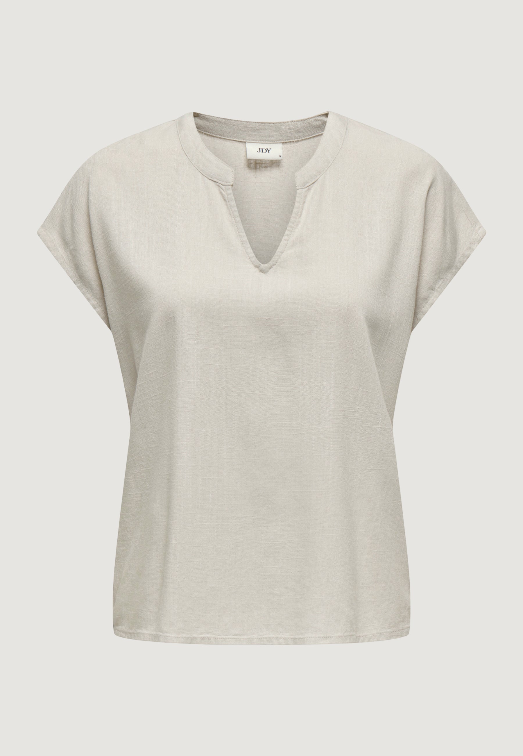 Short sleeves blouses Jacqueline de Yong Jdycaya Lion Linen S/S Top Wvn Dia