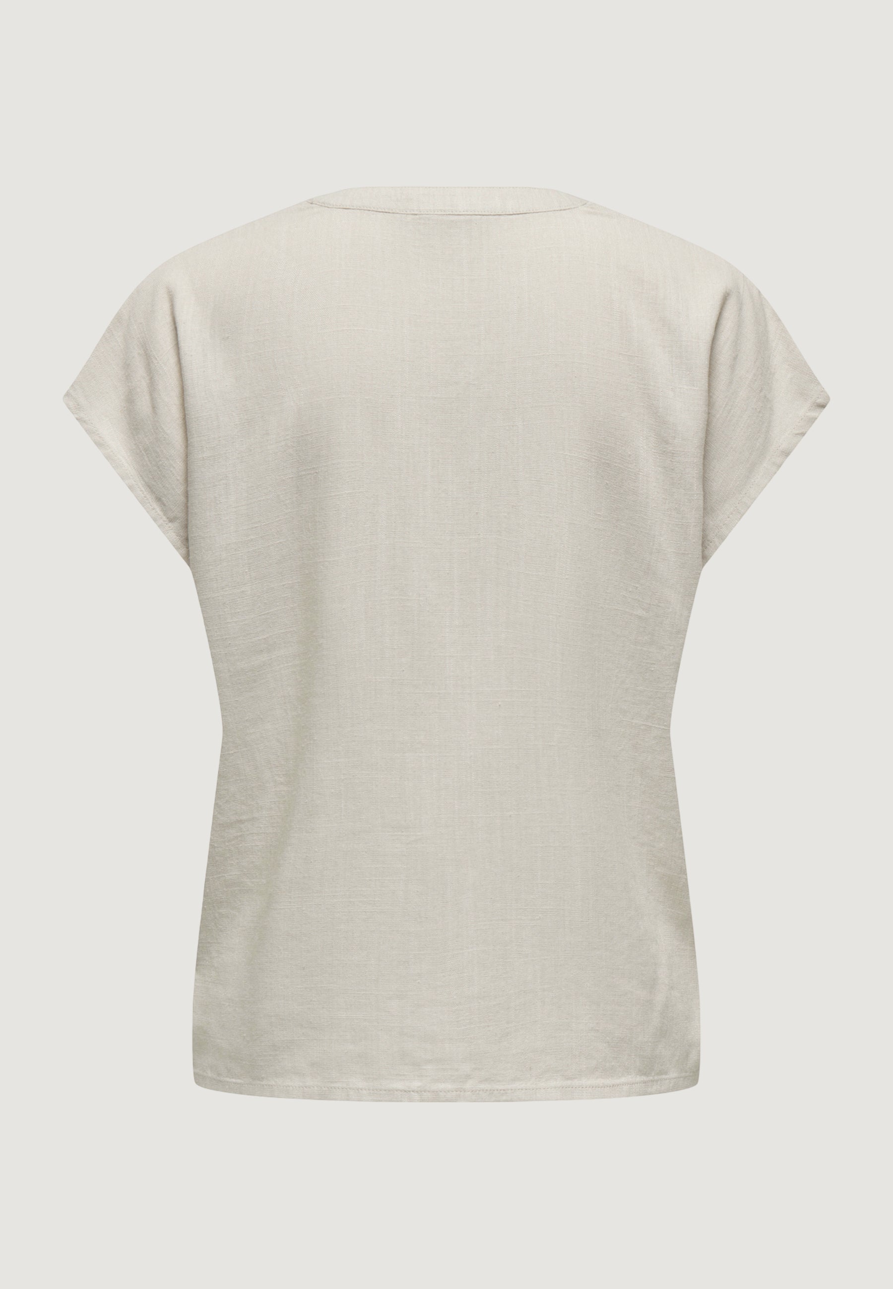 Short sleeves blouses Jacqueline de Yong Jdycaya Lion Linen S/S Top Wvn Dia