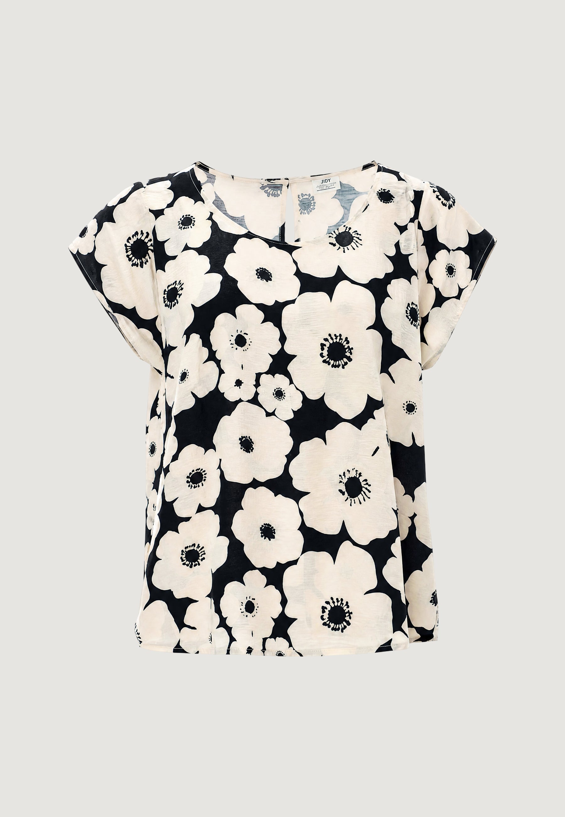 Short sleeves blouses Jacqueline de Yong JDYTROYA LIFE S/S TOP WVN DIA