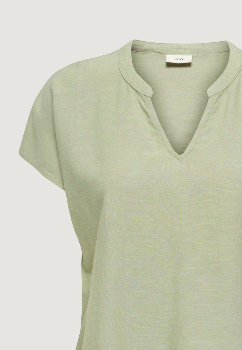 Short sleeves blouses Jacqueline de Yong Jdycaya Lion Linen S/S Top Wvn Dia