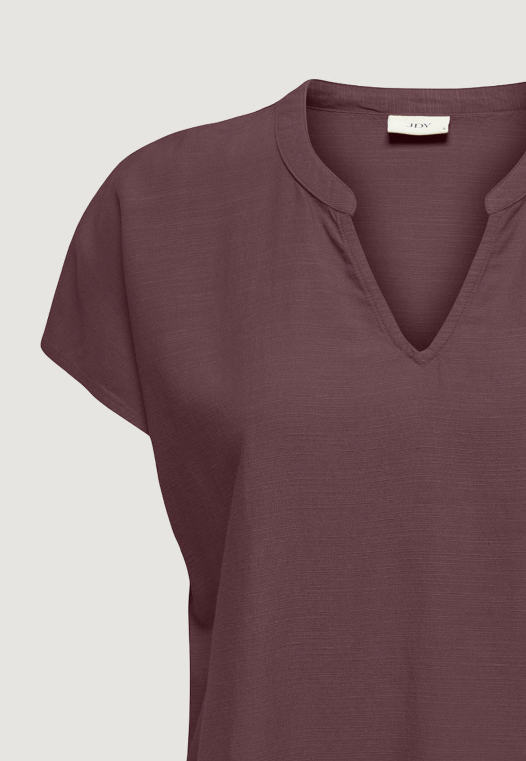 Short sleeves blouses Jacqueline de Yong Jdycaya Lion Linen S/S Top Wvn Dia