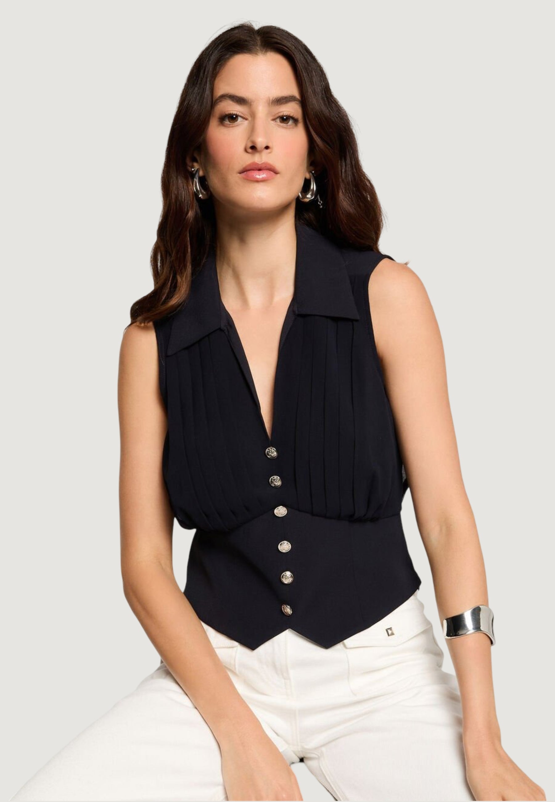 Blusa manica corta Morgan De Toi 242-OPLI