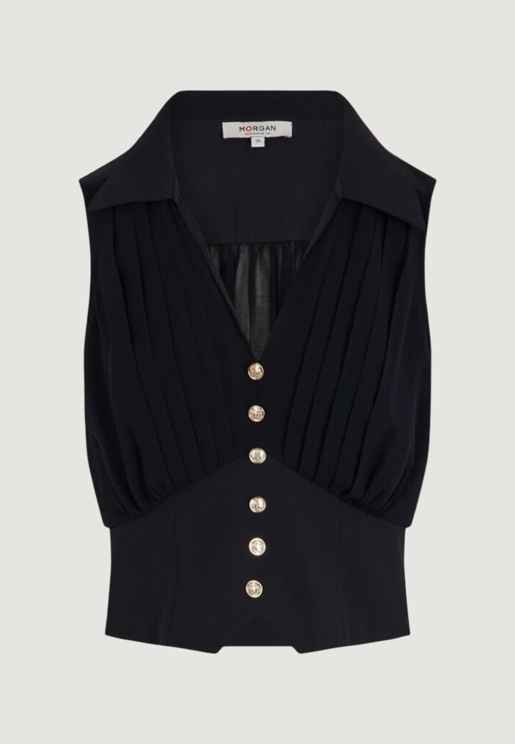 Blusa manica corta Morgan De Toi 242-OPLI