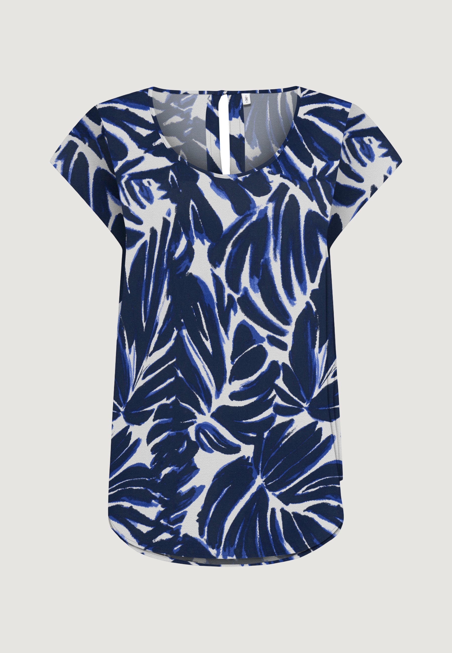 Blusa manica corta Only ONLNOVA LIFE VIS S/S TOP WVN