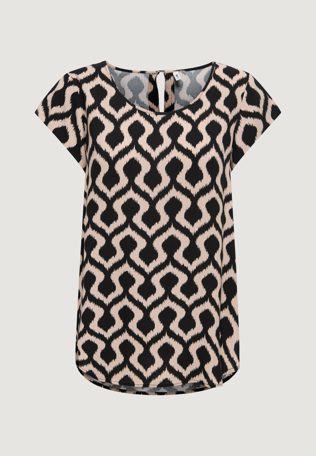 Blusa manica corta Only ONLNOVA LIFE VIS S/S TOP WVN