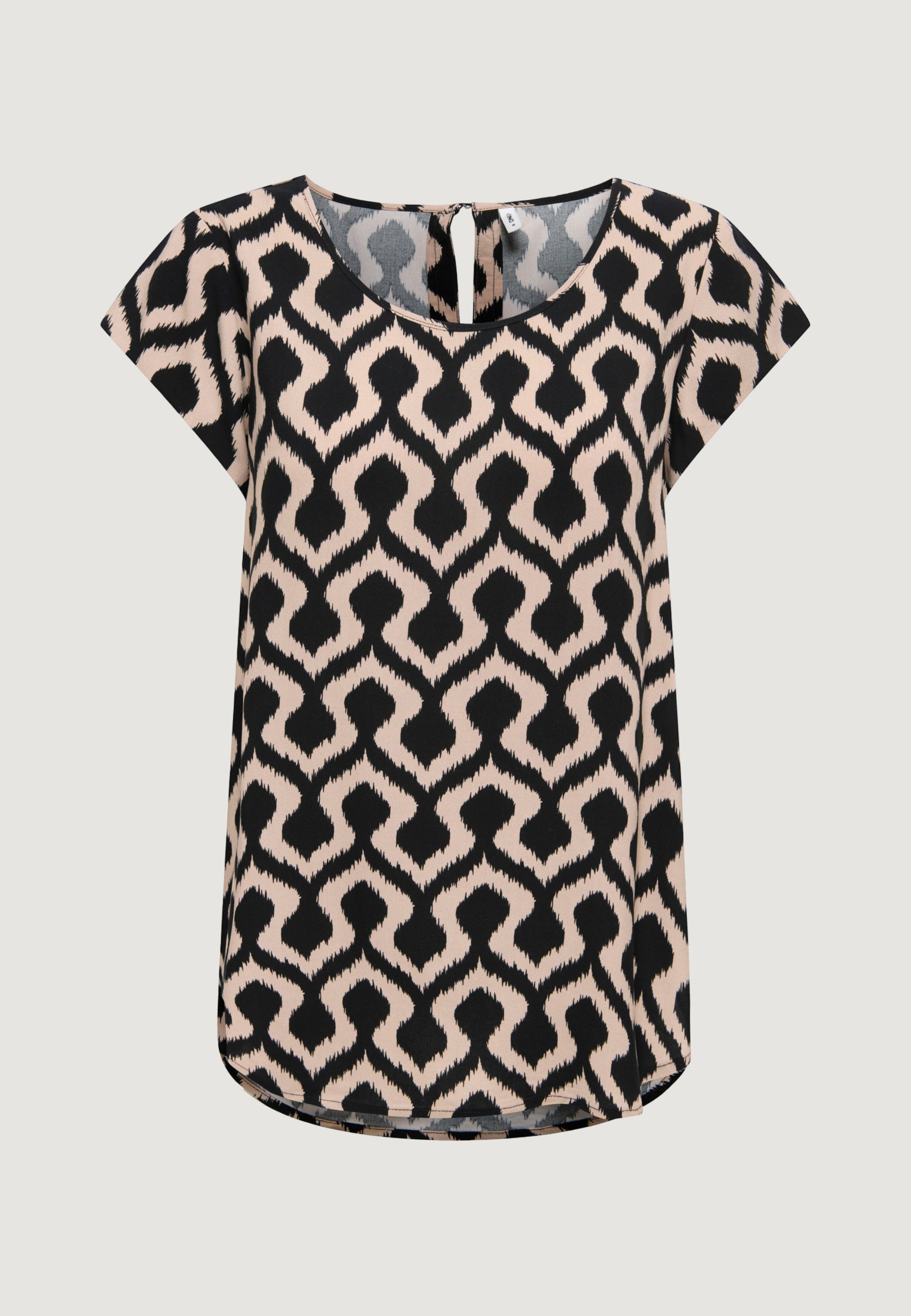 Blusa manica corta Only ONLNOVA LIFE VIS S/S TOP WVN
