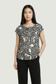 Blusa manica corta Only ONLNOVA LIFE VIS S/S TOP WVN