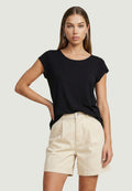 Blusa manica corta Only ONLNOVA LIFE VIS S/S TOP WVN