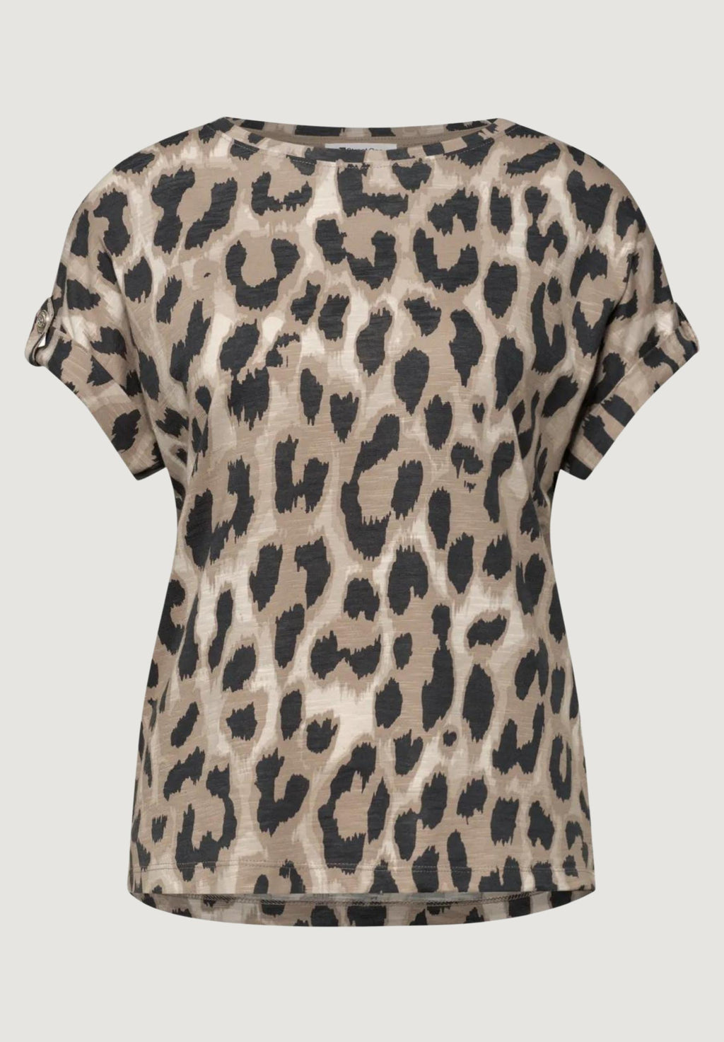 Short sleeves blouses Street One LTD QR printed basic