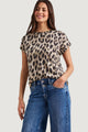 Short sleeves blouses Street One LTD QR printed basic
