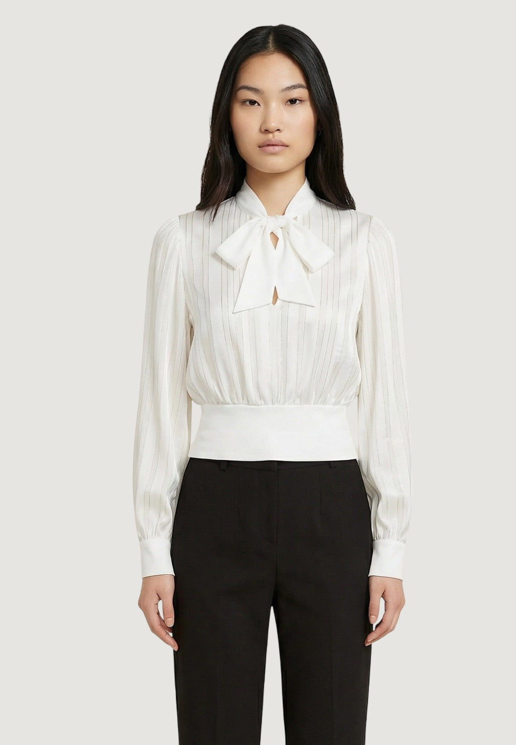 Bluse manica lunga Artigli RIGHE CON TRASPARENZE