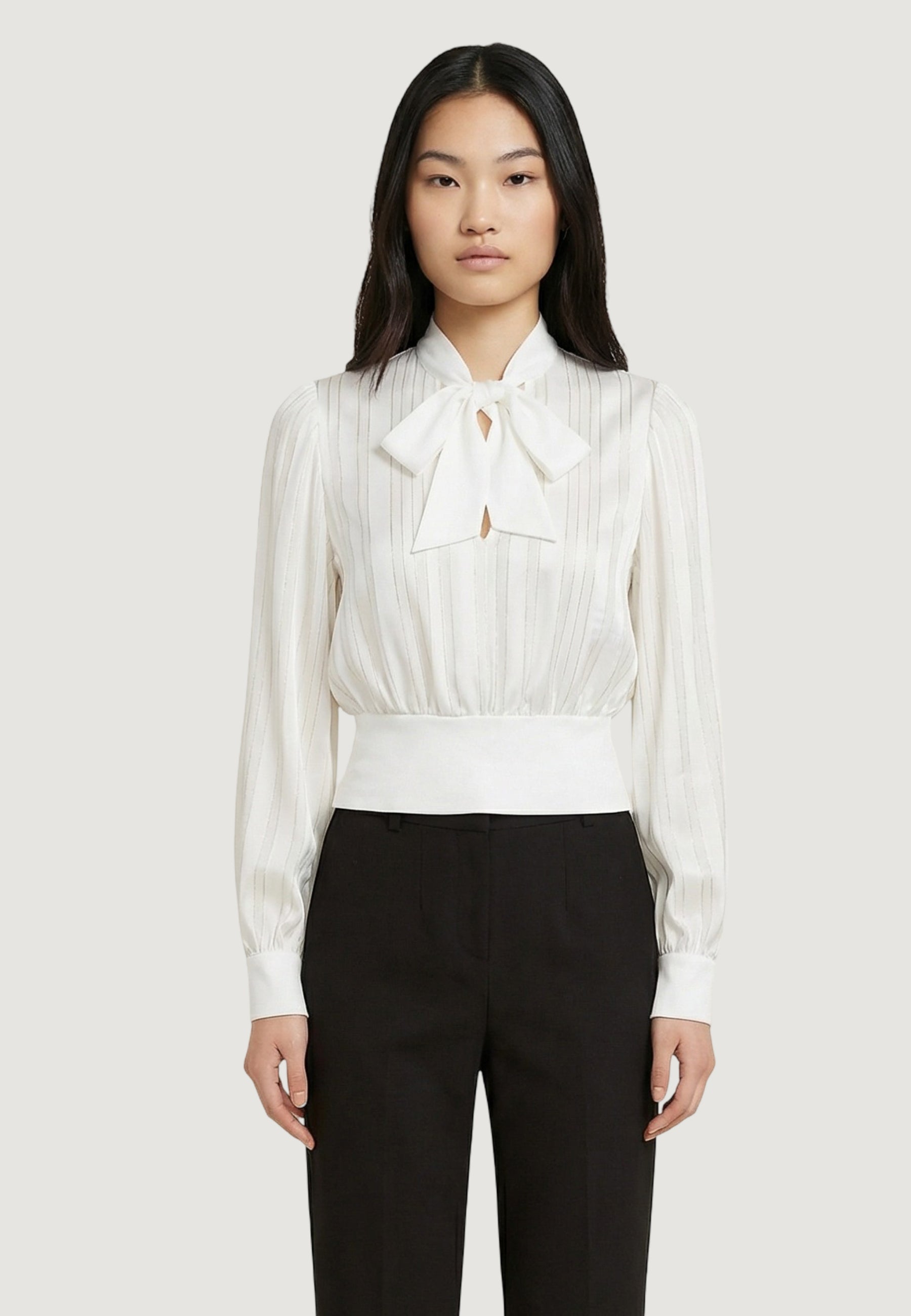 Bluse manica lunga Artigli RIGHE CON TRASPARENZE