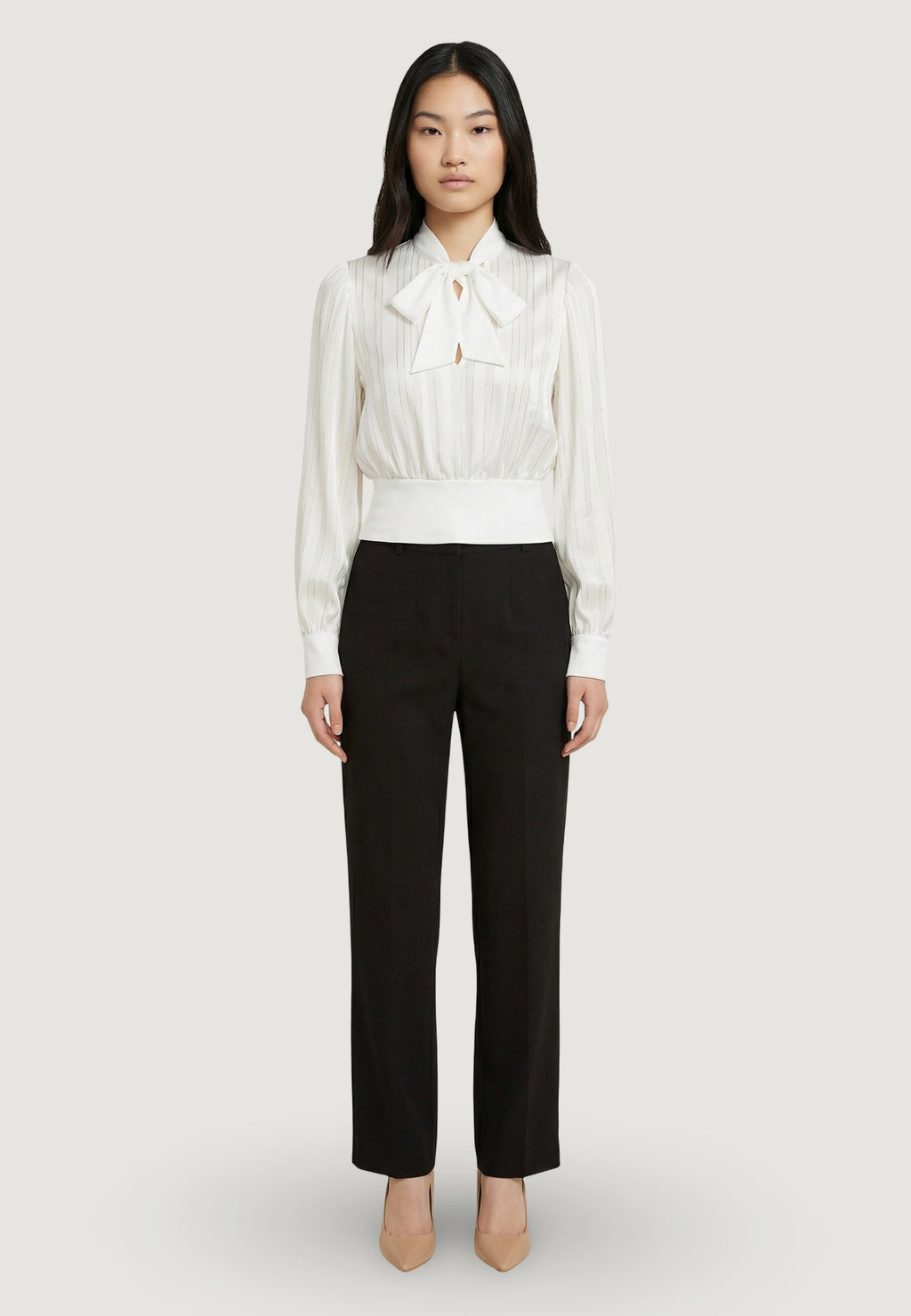 Bluse manica lunga Artigli RIGHE CON TRASPARENZE