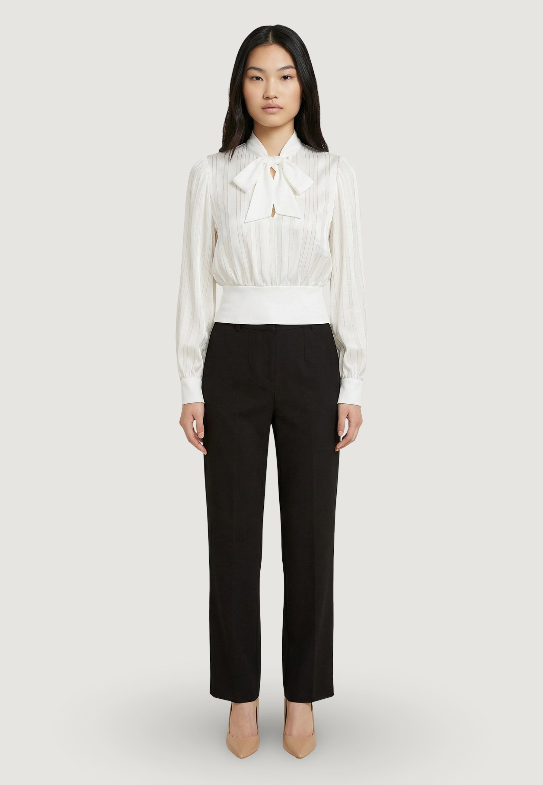 Bluse manica lunga Artigli RIGHE CON TRASPARENZE