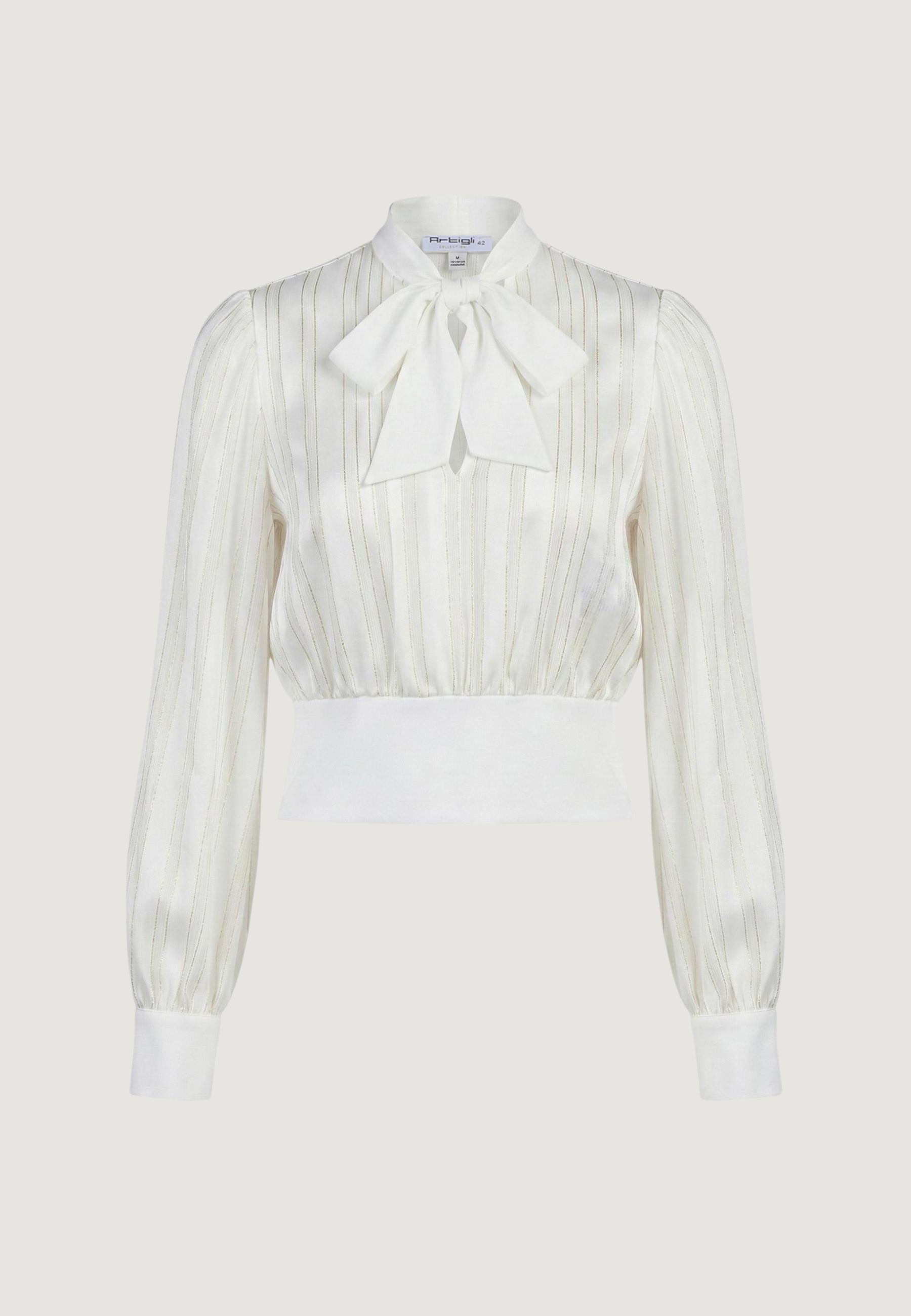 Bluse manica lunga Artigli RIGHE CON TRASPARENZE
