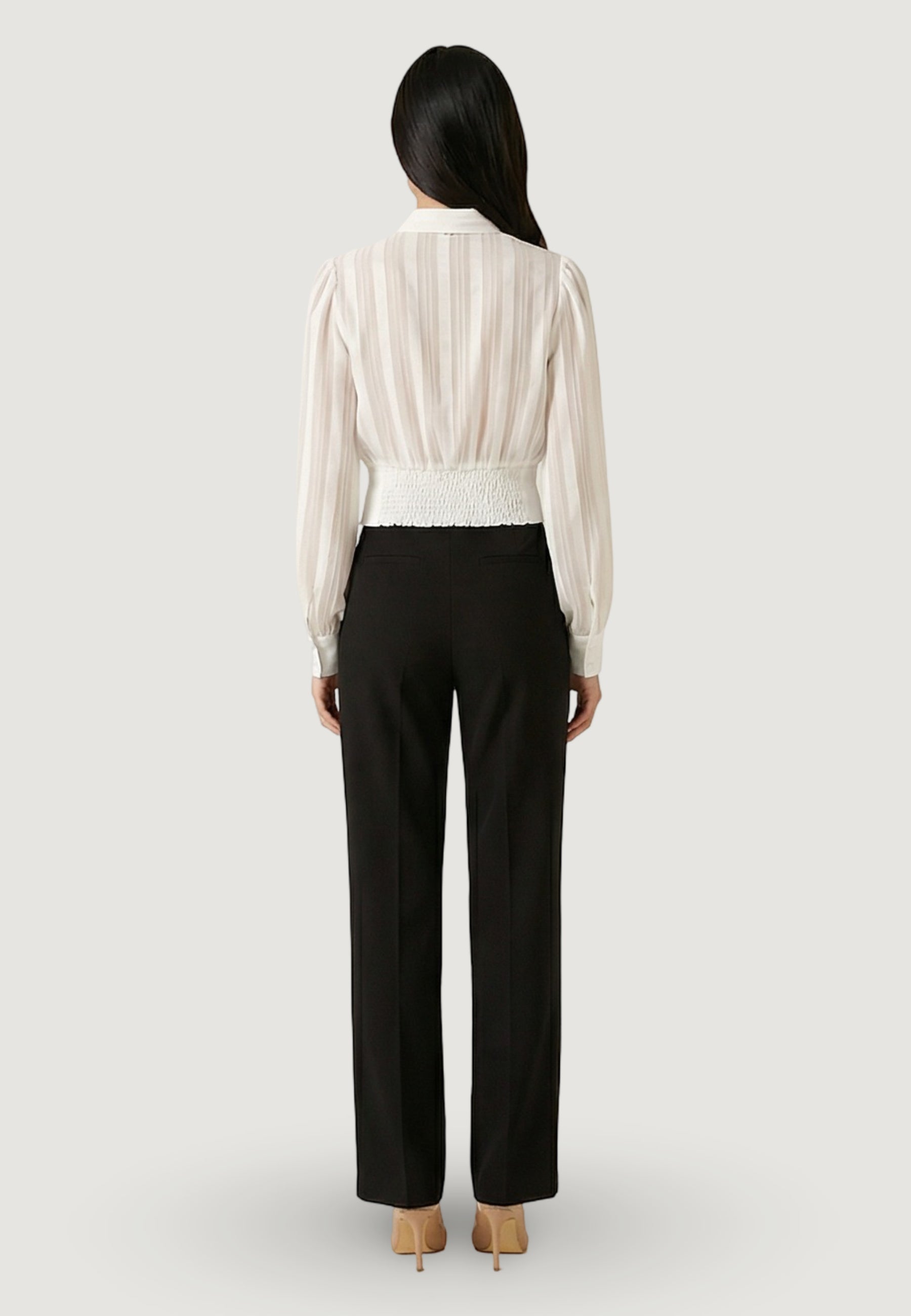 Bluse manica lunga Artigli RIGHE CON TRASPARENZE