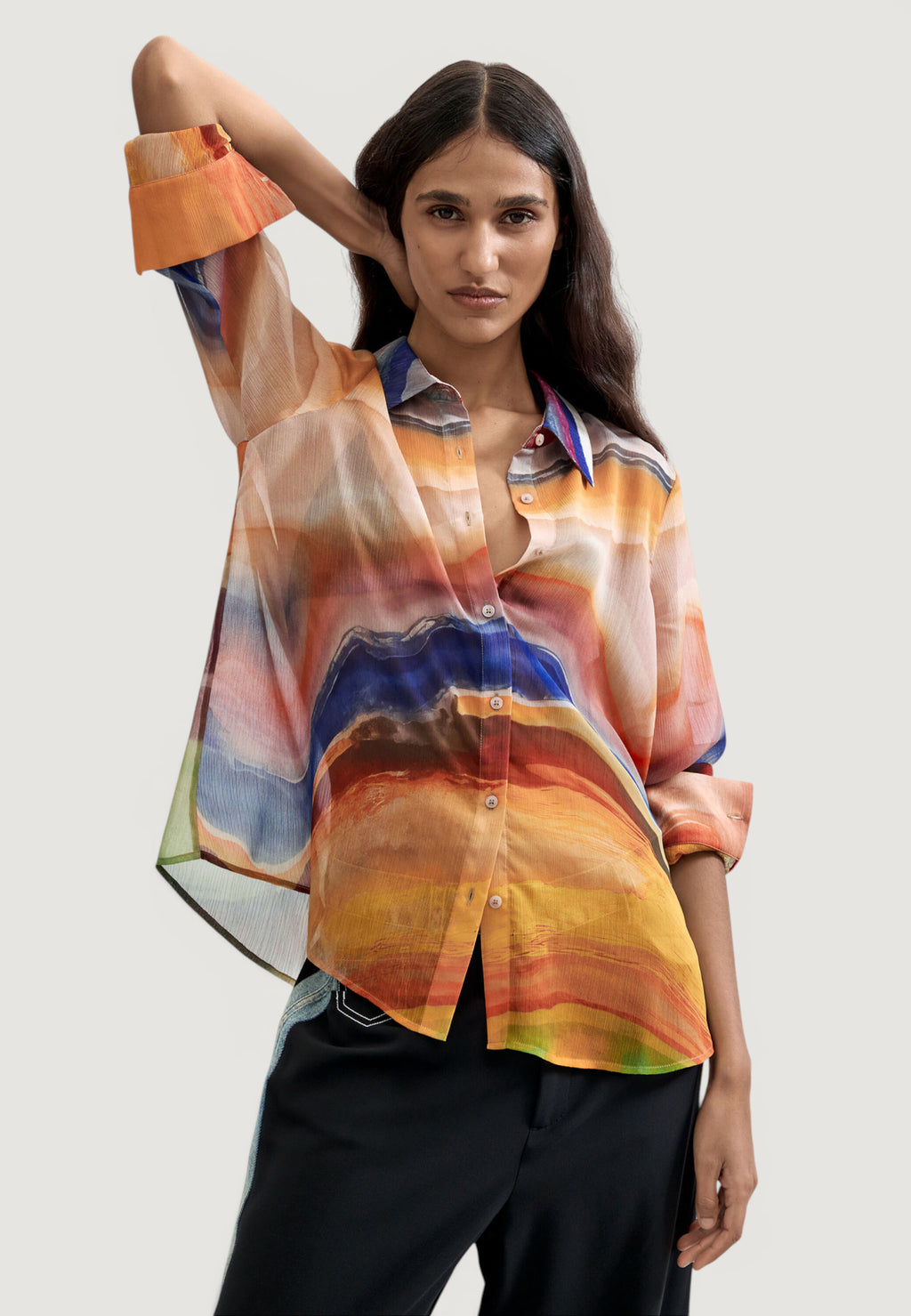 Bluse manica lunga Desigual BLUS_CAMSTERDAM