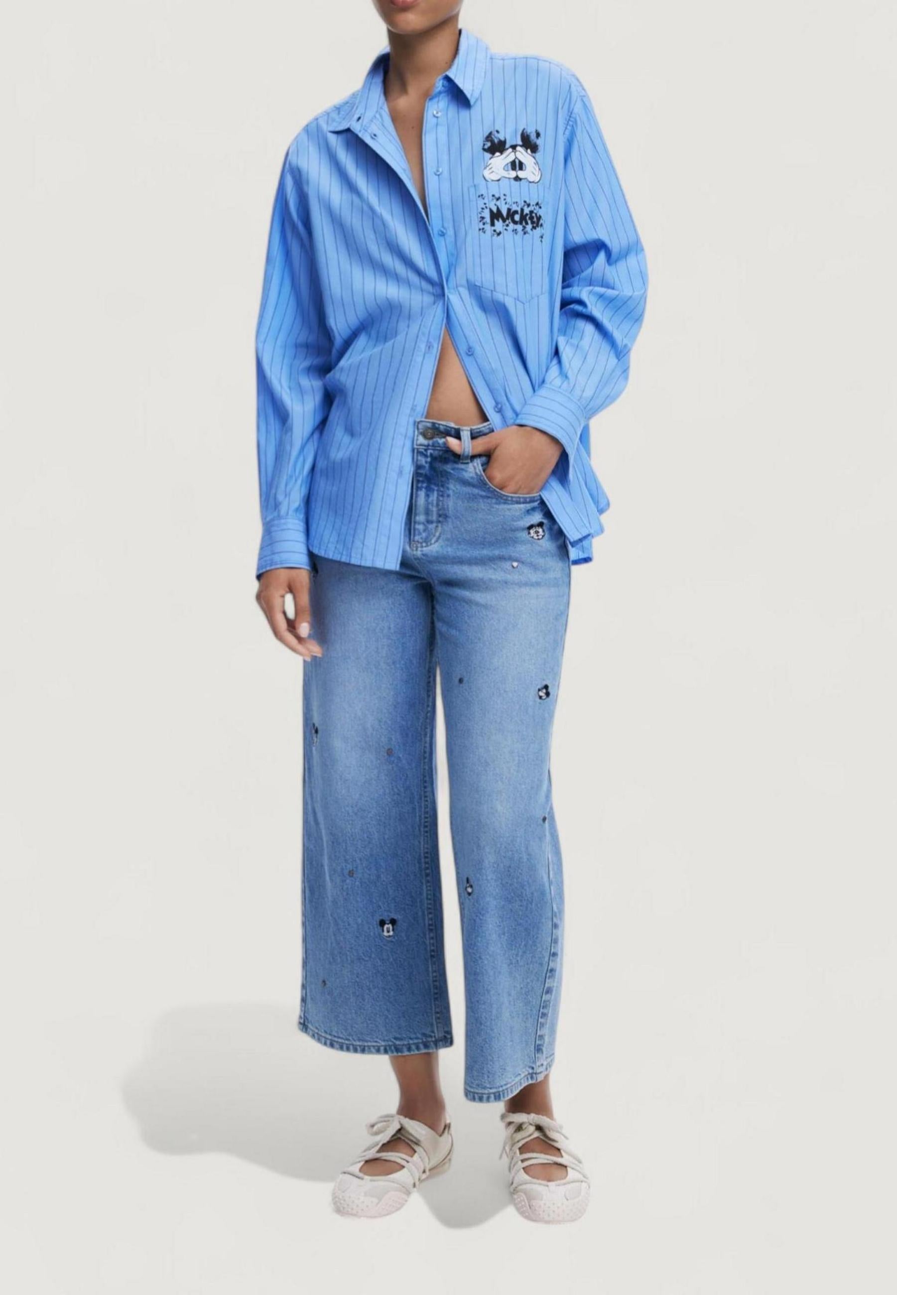 Bluse manica lunga Desigual CAM_MICKYSTRIPES