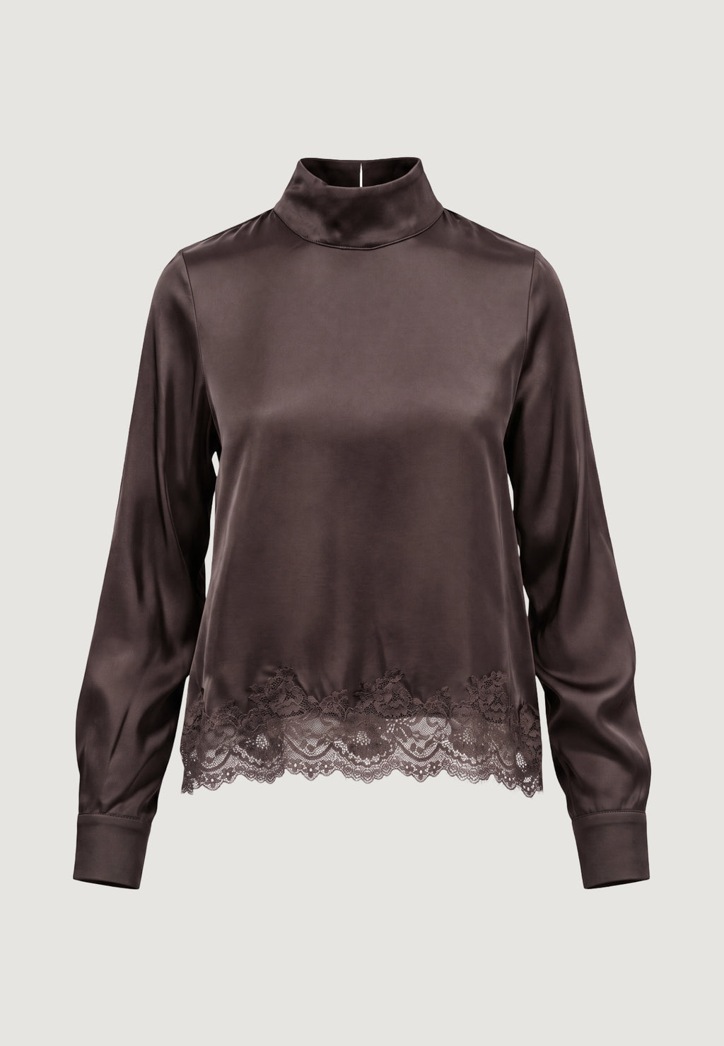 Bluse manica lunga I am Elisa lace viscose satin blouse