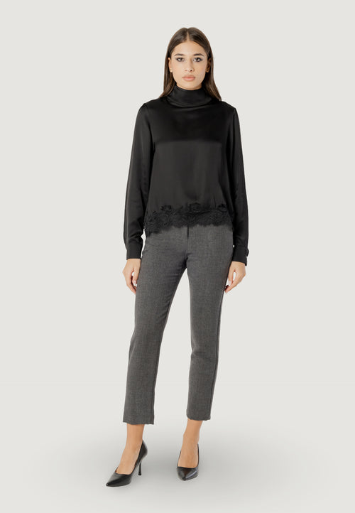 Bluse manica lunga I am Elisa lace viscose satin blouse