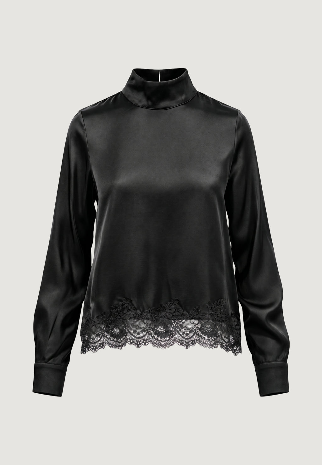 Bluse manica lunga I am Elisa lace viscose satin blouse
