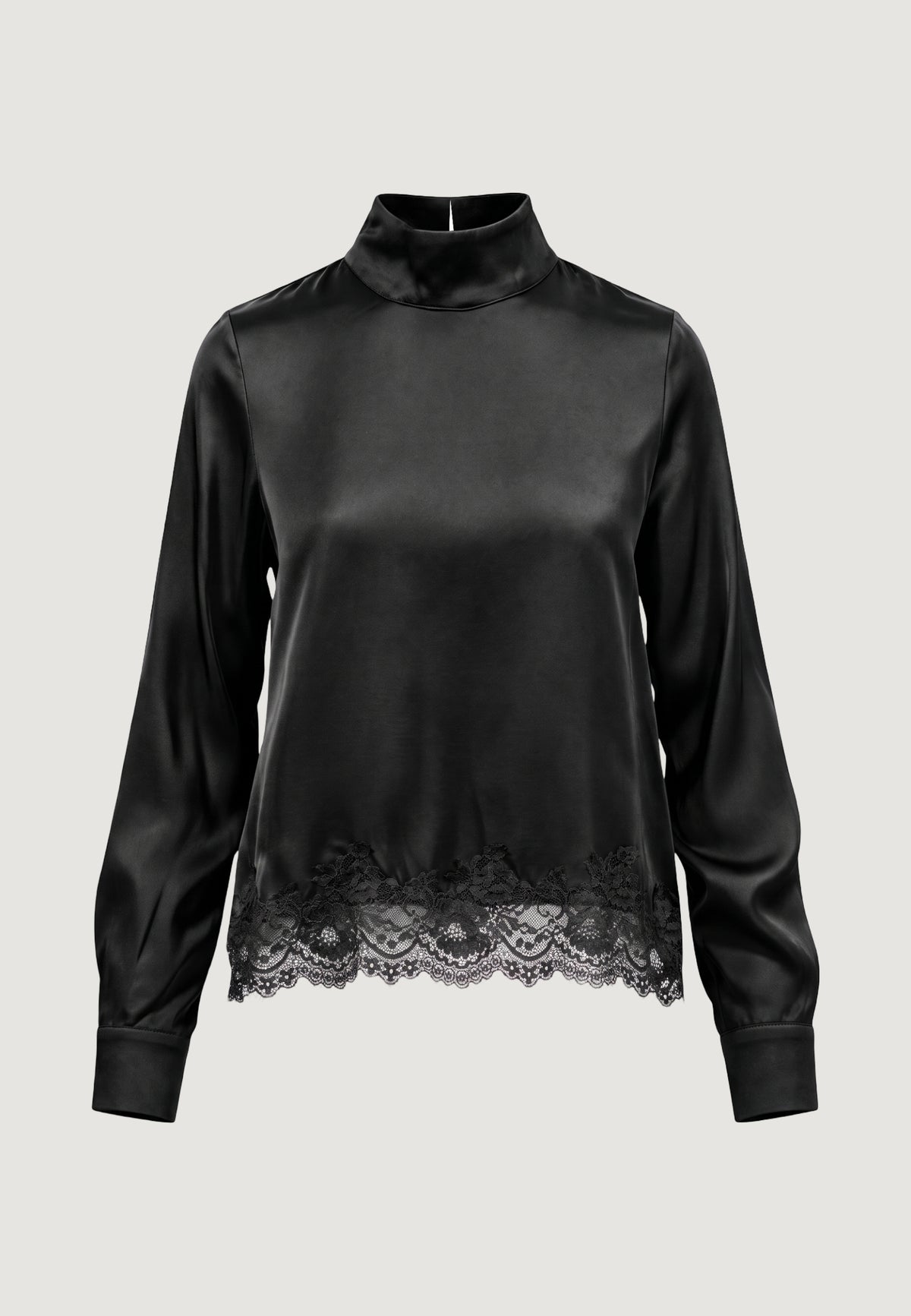 Bluse manica lunga I am Elisa lace viscose satin blouse
